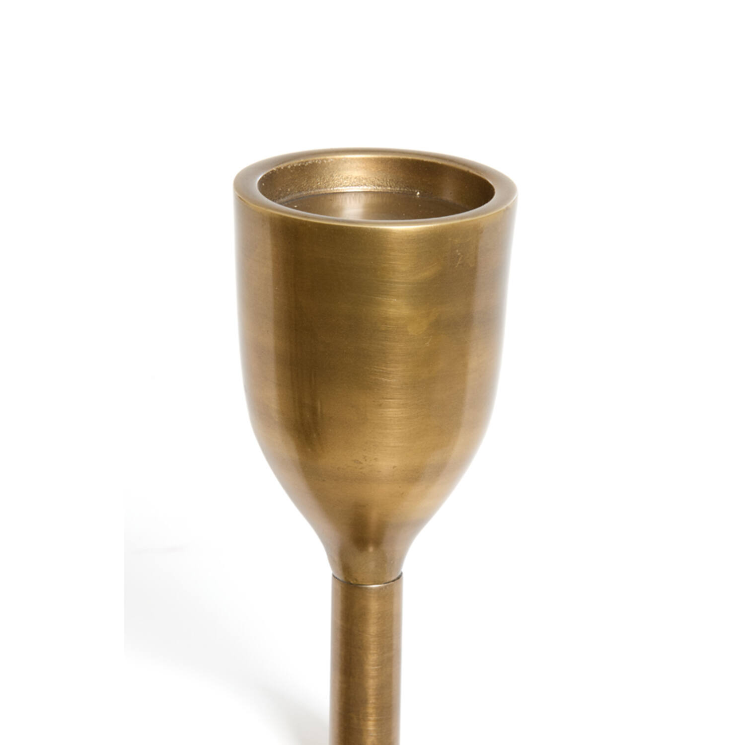 Kaarsenhouder Ø13x77 cm VELEZ antiek brons