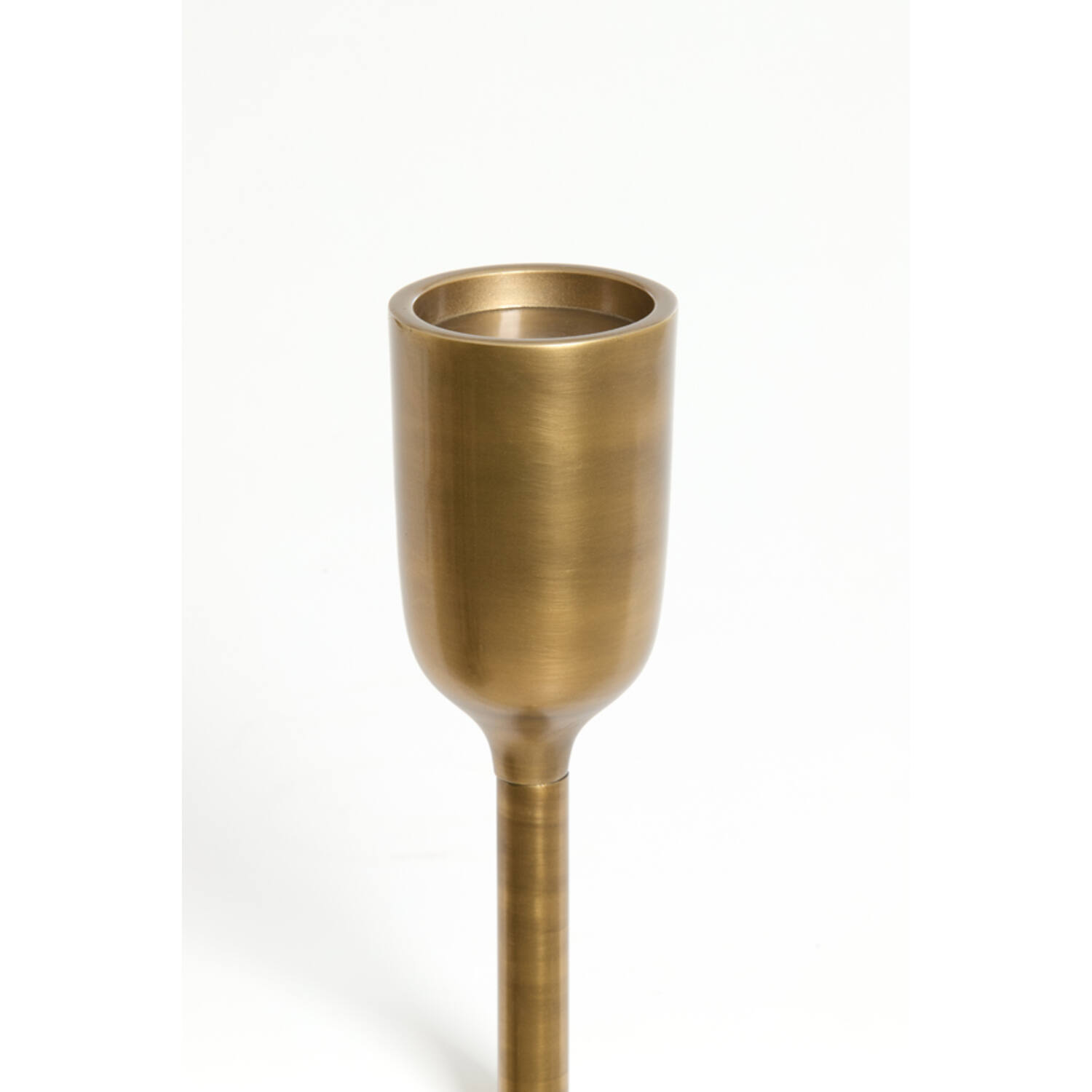 Candle holder Ø13x104 cm VELEZ antique bronze