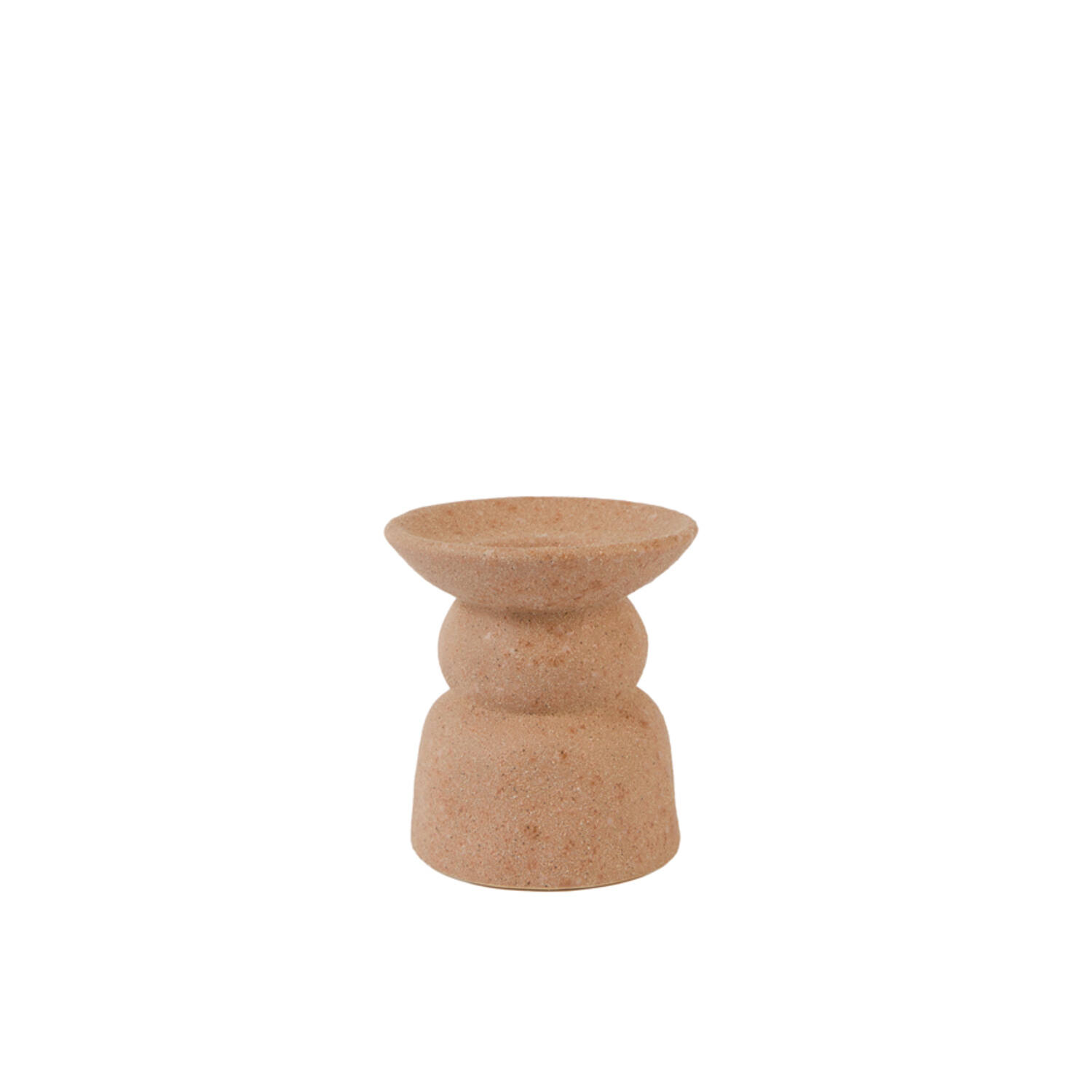 Candle holder Ø11,5x12,5 cm ATRANI ceramics terra