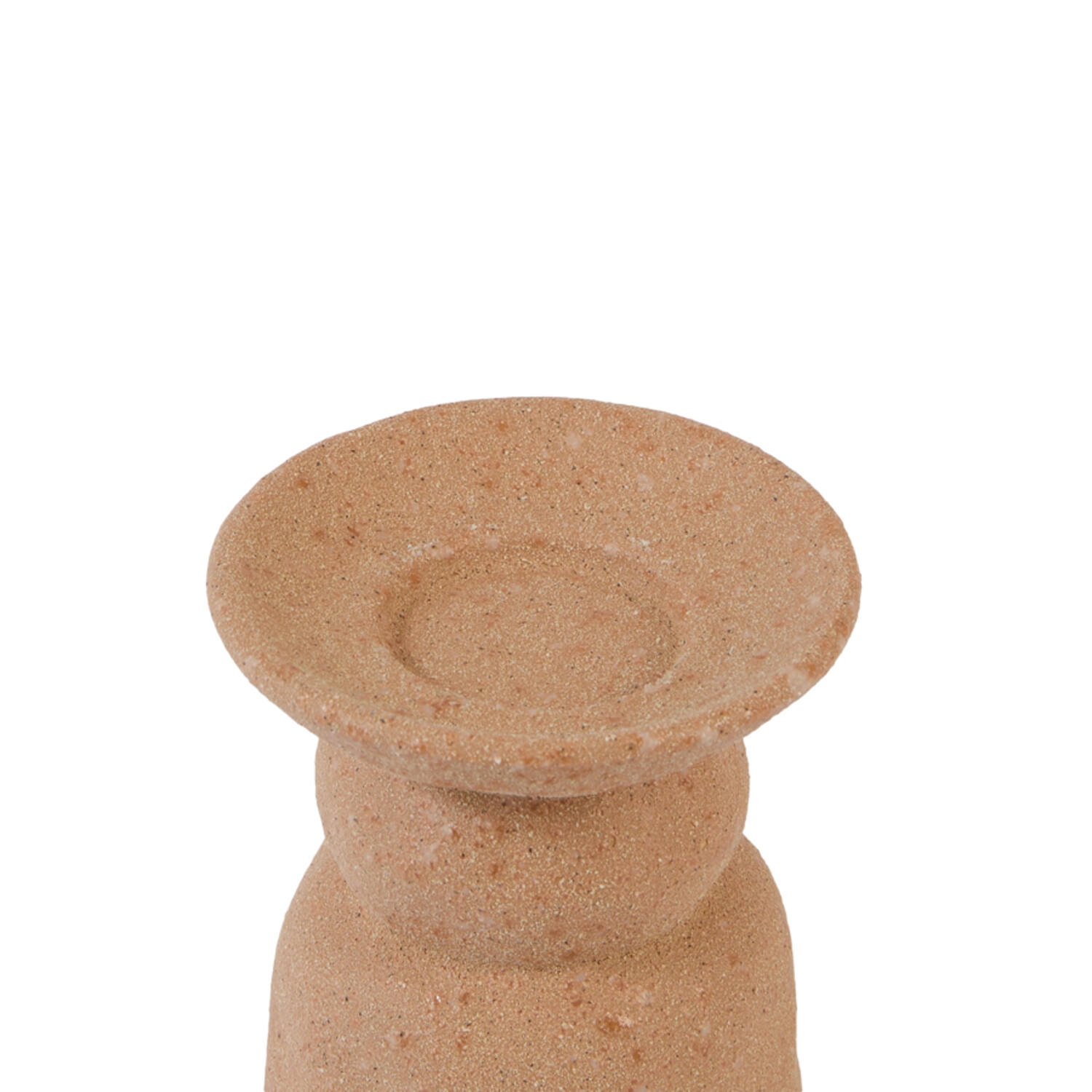 Candle holder Ø11,5x12,5 cm ATRANI ceramics terra