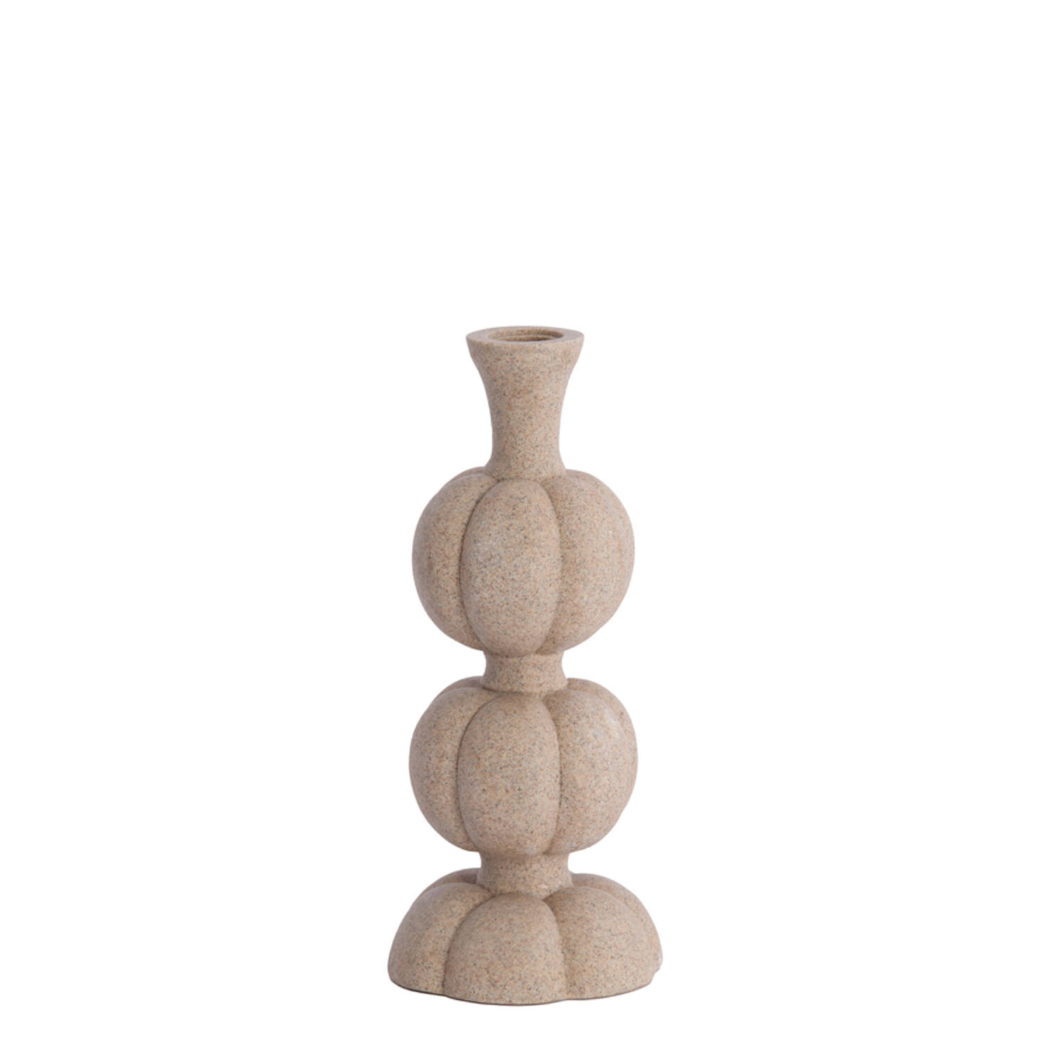 Candle stick Ø11x25,5 cm AUBURN sand