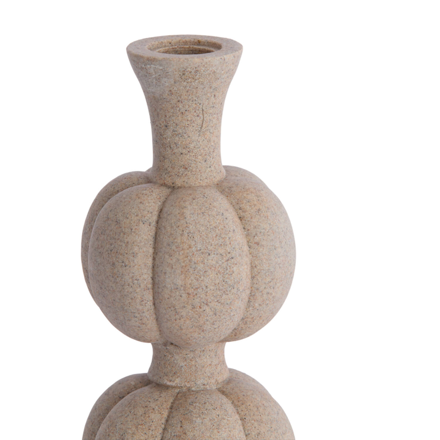 Candle stick Ø11x25,5 cm AUBURN sand