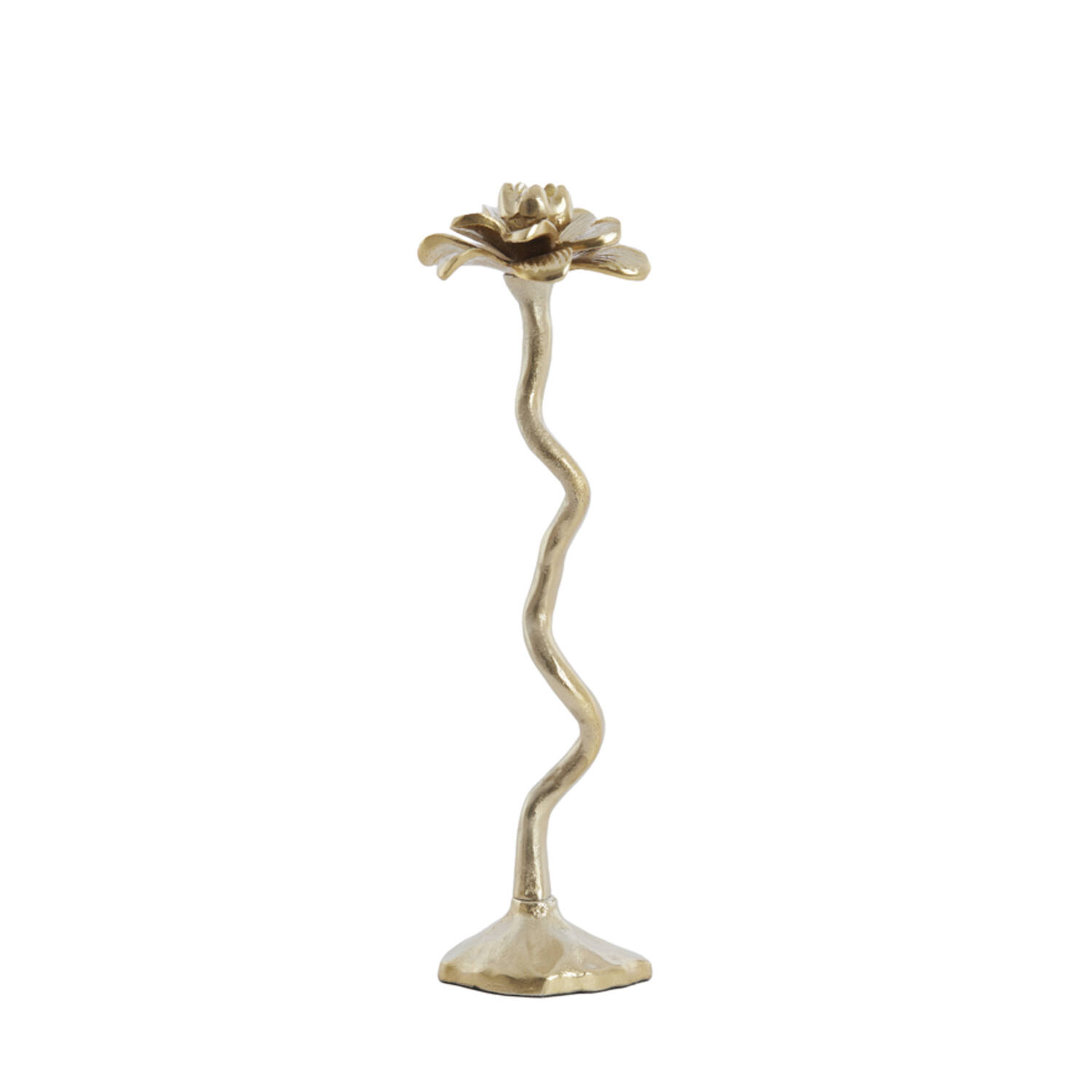 Candle stick Ø11,5x40 cm PRIORA gold