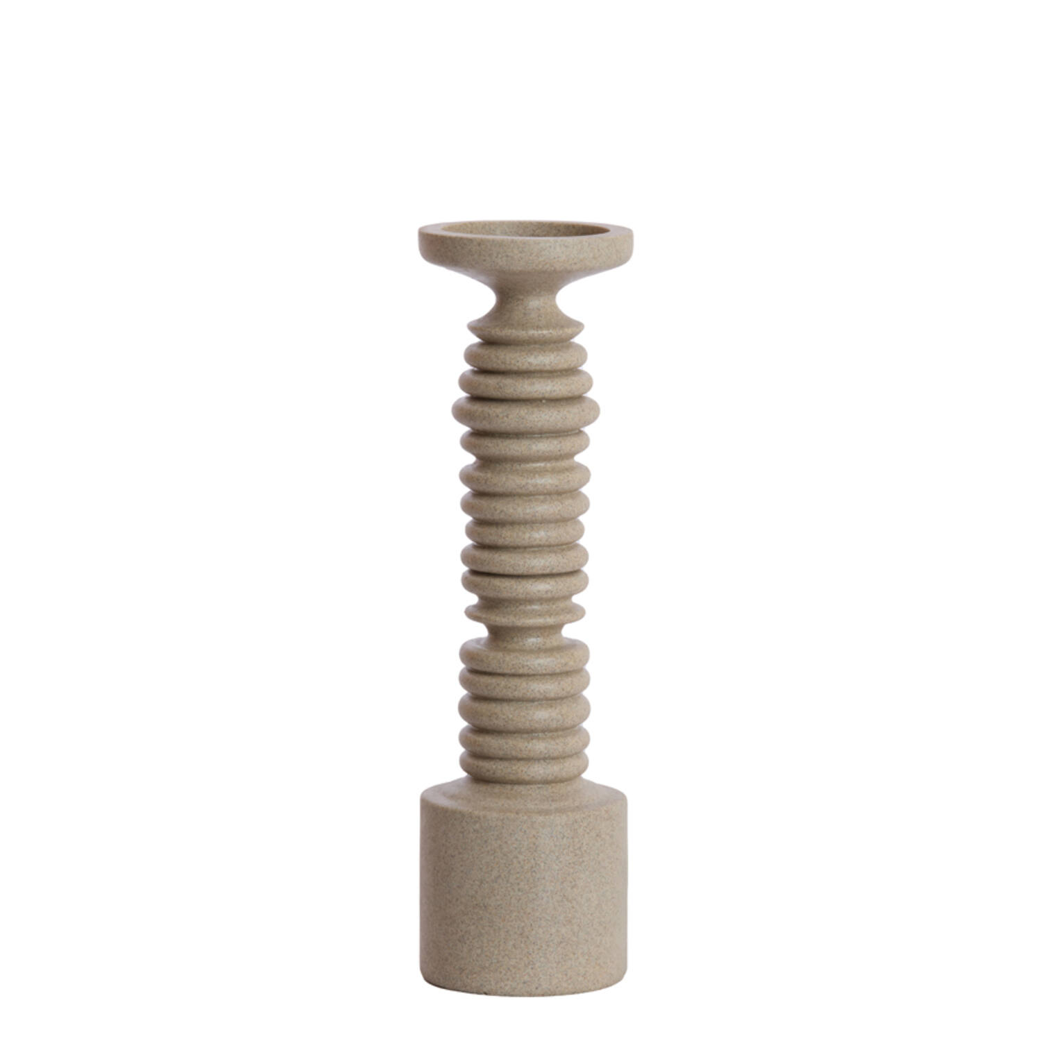 Kaarsenhouder Ø11x40 cm BOLA zand