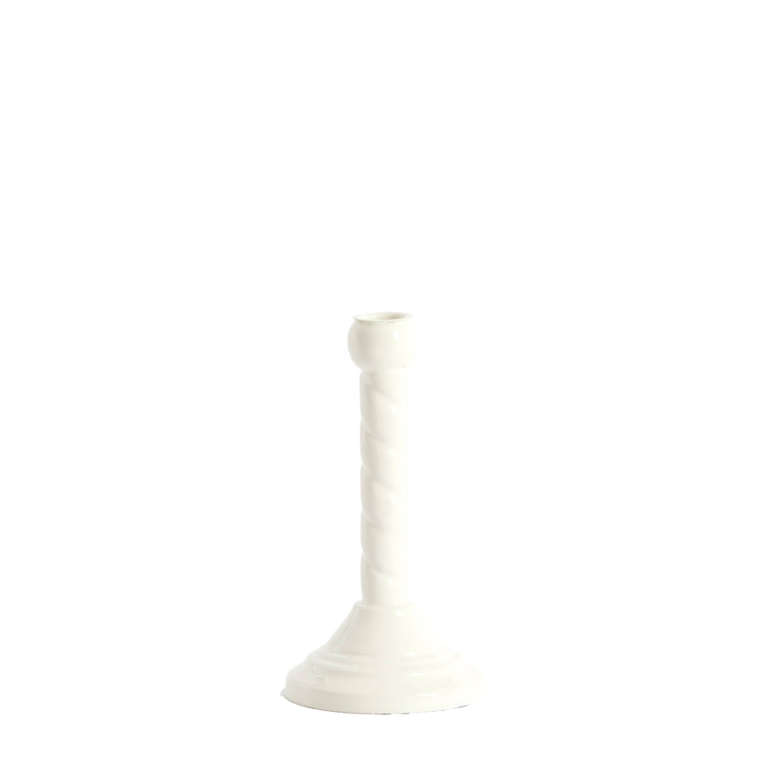 Candle stick Ø10x21 cm NALEIRA cream