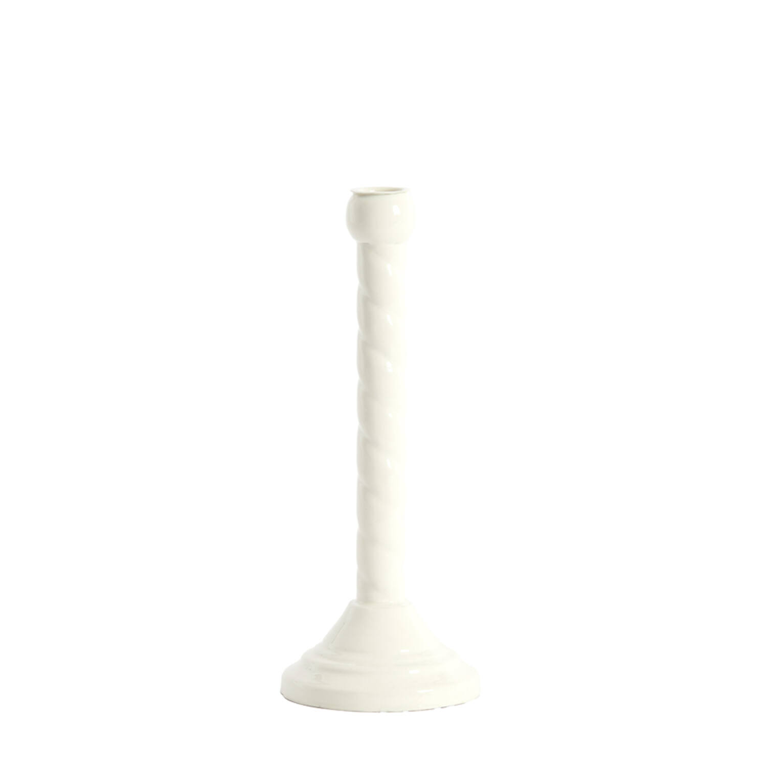 Candle stick Ø10x28 cm NALEIRA cream