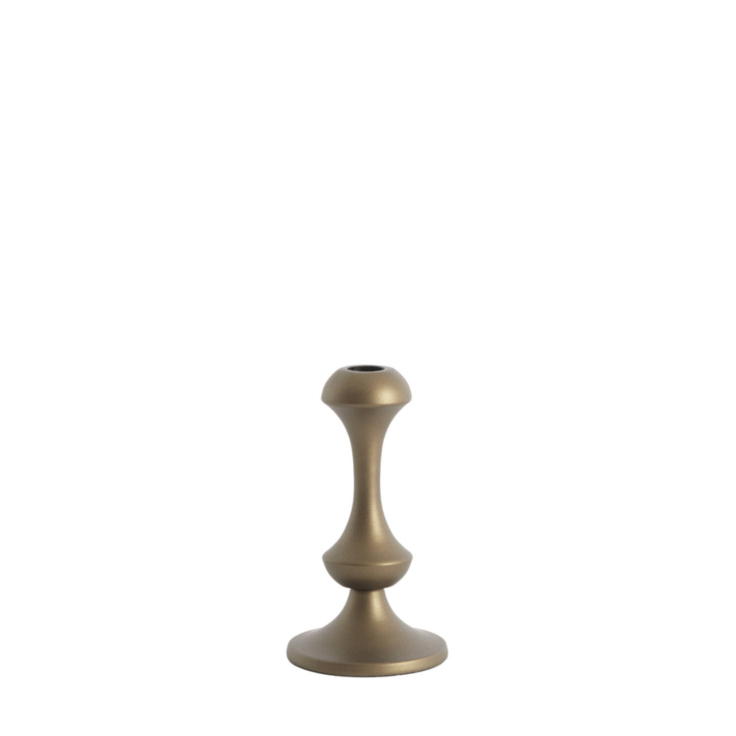 Candle stick Ø10x18 cm ISARA brown-bronze