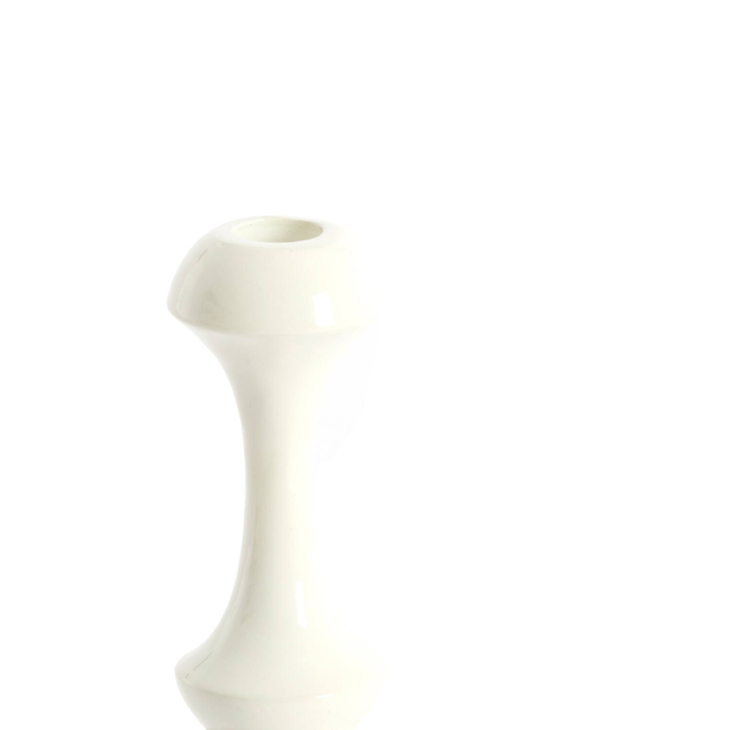 Candle stick Ø10x18 cm ISARA cream