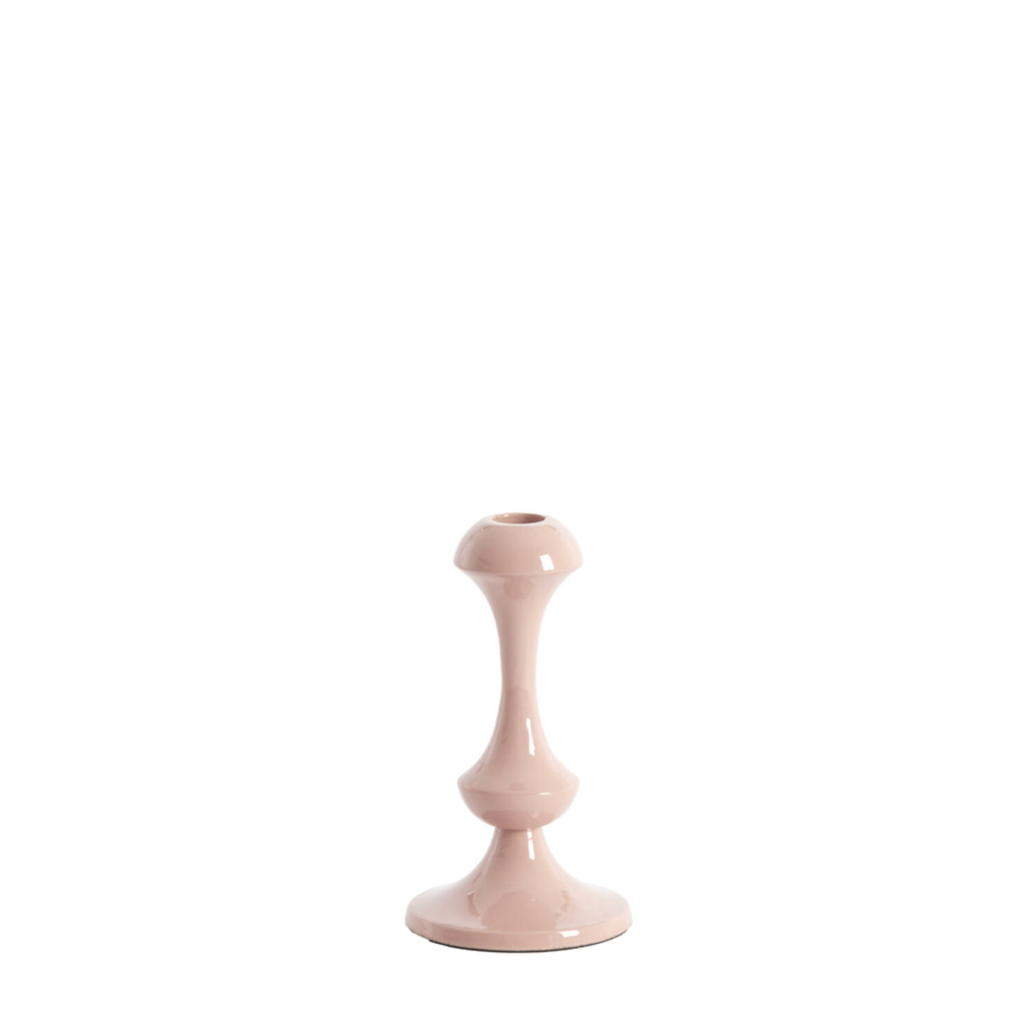 Candle stick Ø10x18 cm ISARA old pink
