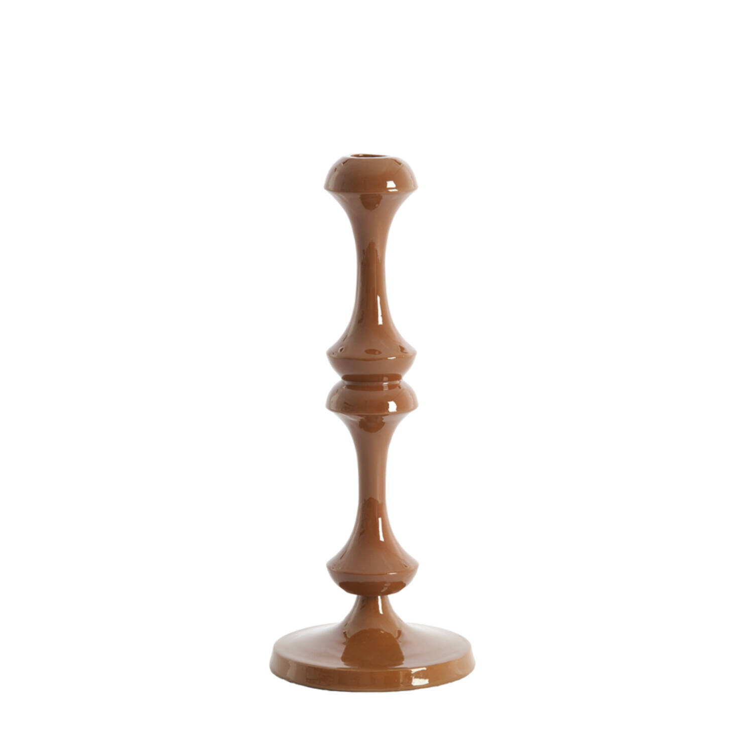 Candle stick Ø12x29 cm ISARA caramel