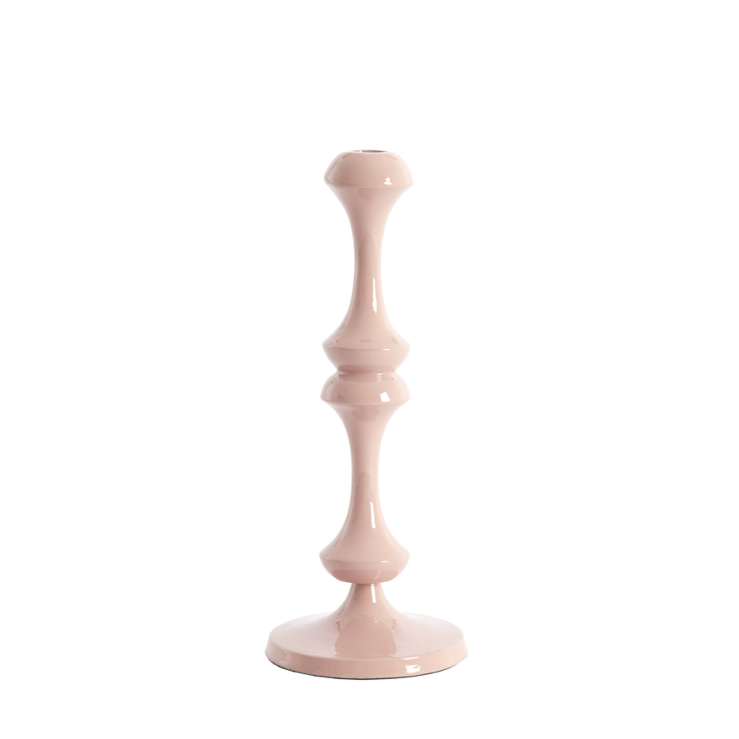 Candle stick Ø12x29 cm ISARA old pink