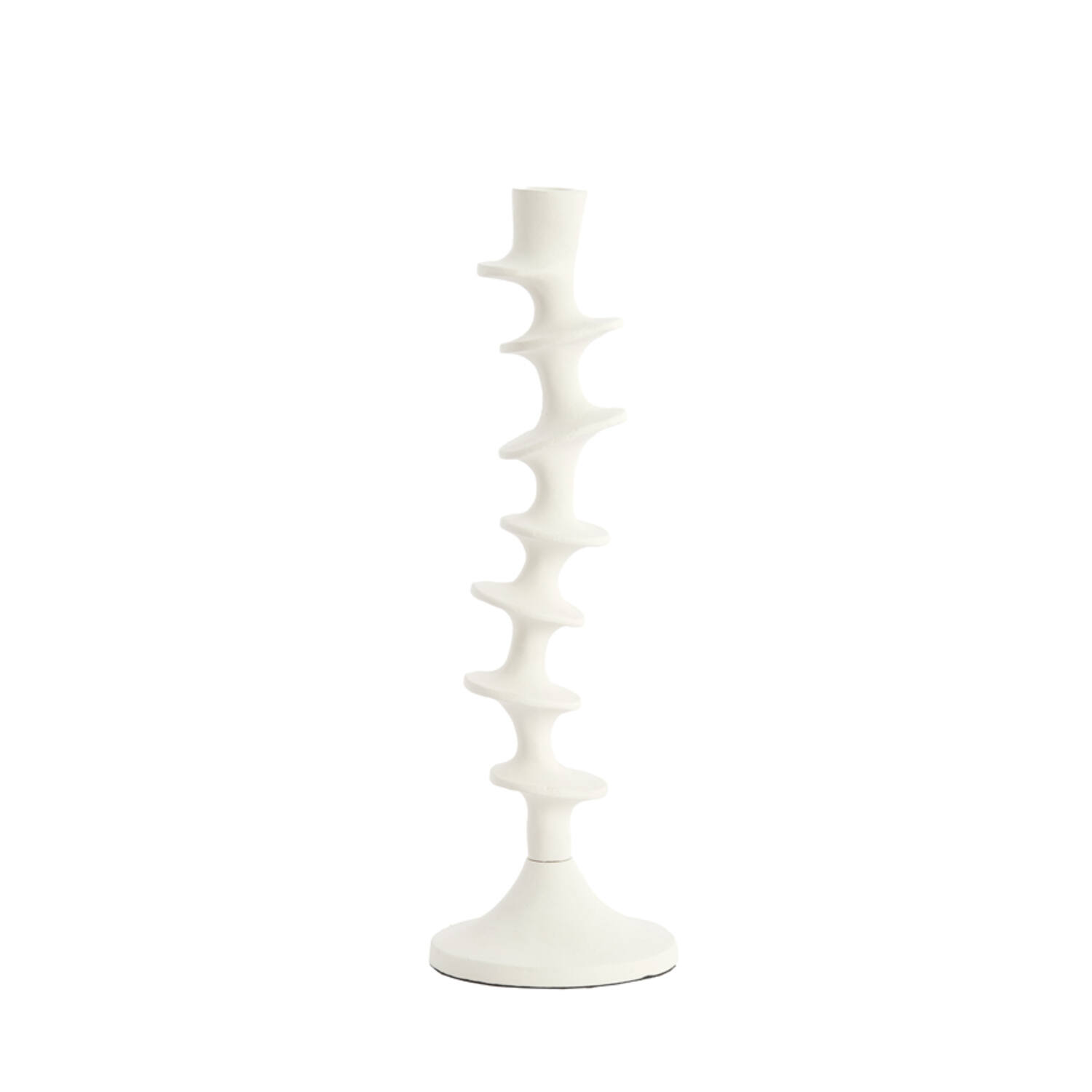 Candle stick Ø12x37 cm ZIREYA cream