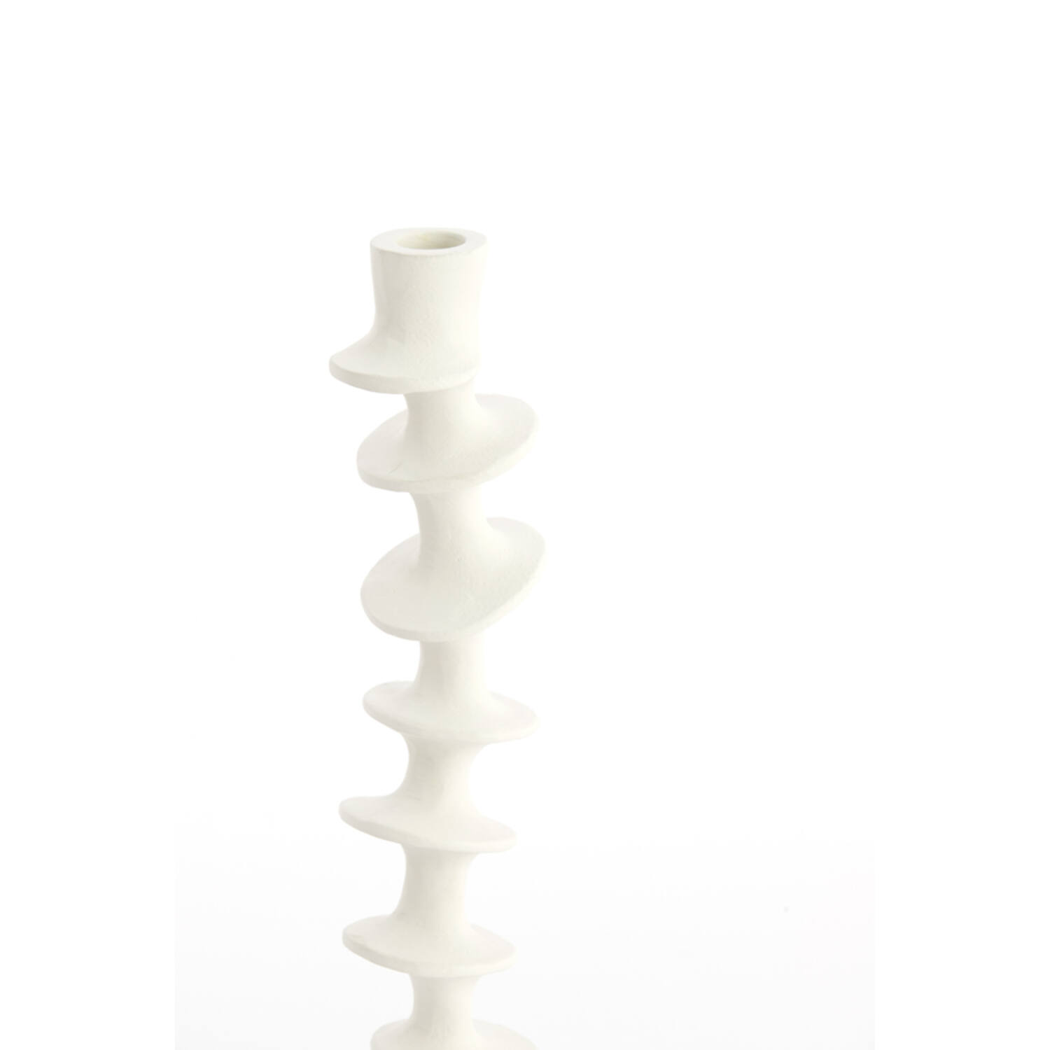 Candle stick Ø12x37 cm ZIREYA cream