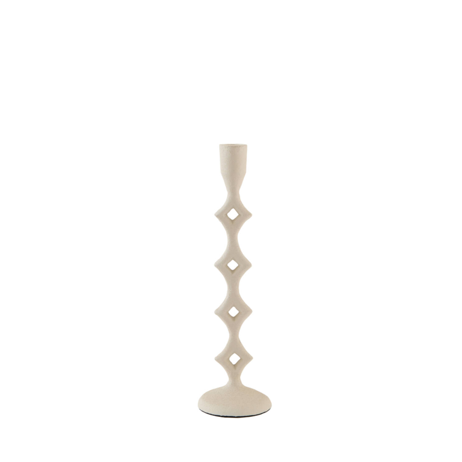 Candle stick Ø9x31,5 cm JERULA cream
