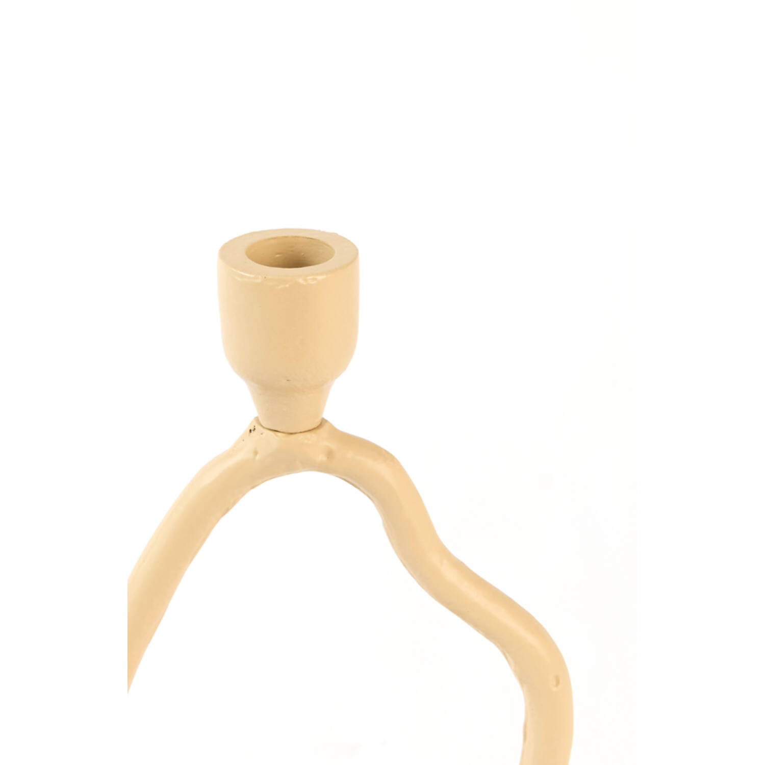 Candle stick 14x9x25,5 cm JEZRA sand