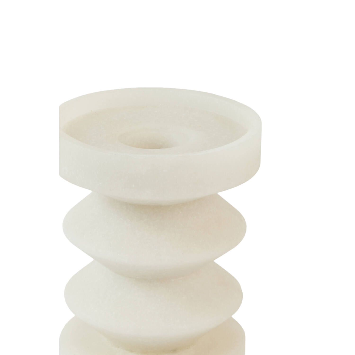 Candle stick Ø9,5x25 cm SALITO beige
