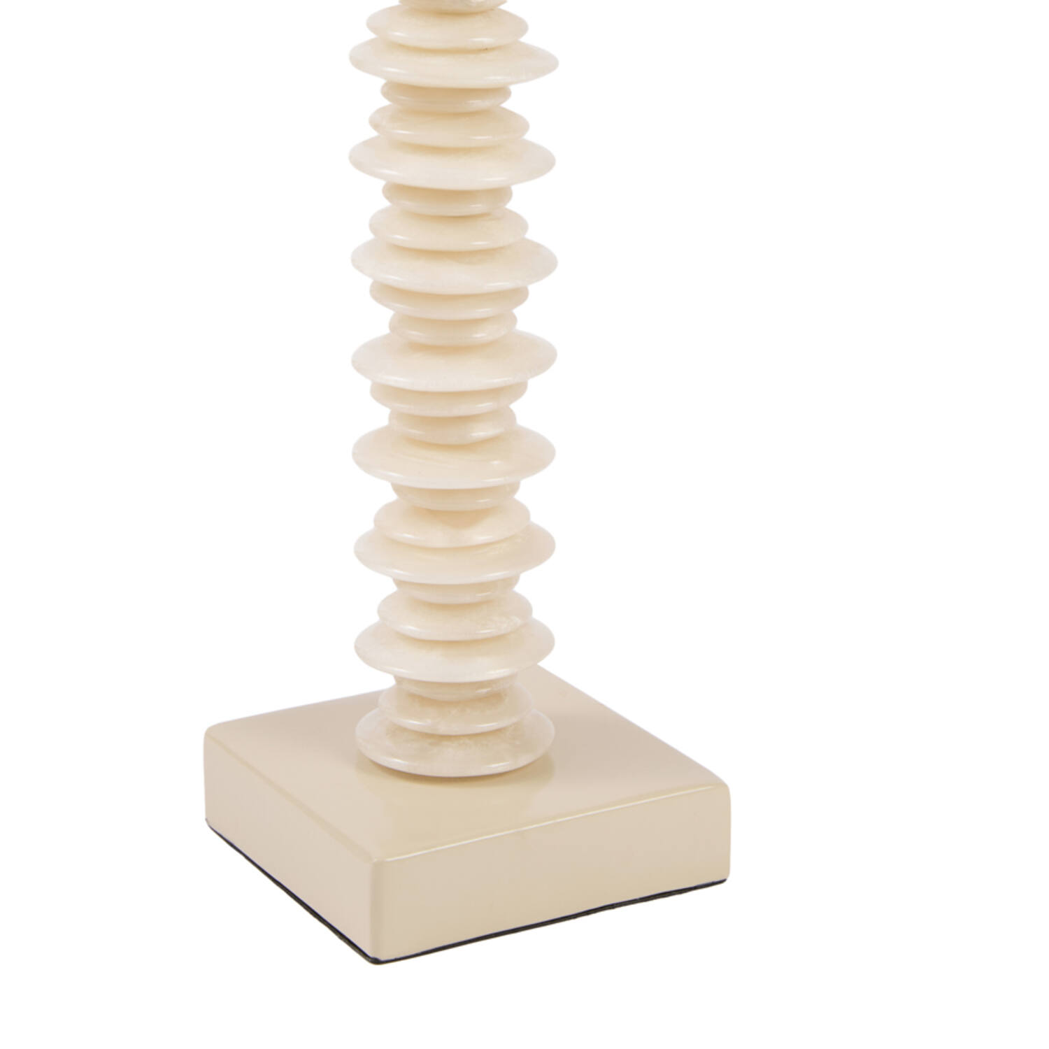 Candle stick 10x10x27 cm OMINO sand