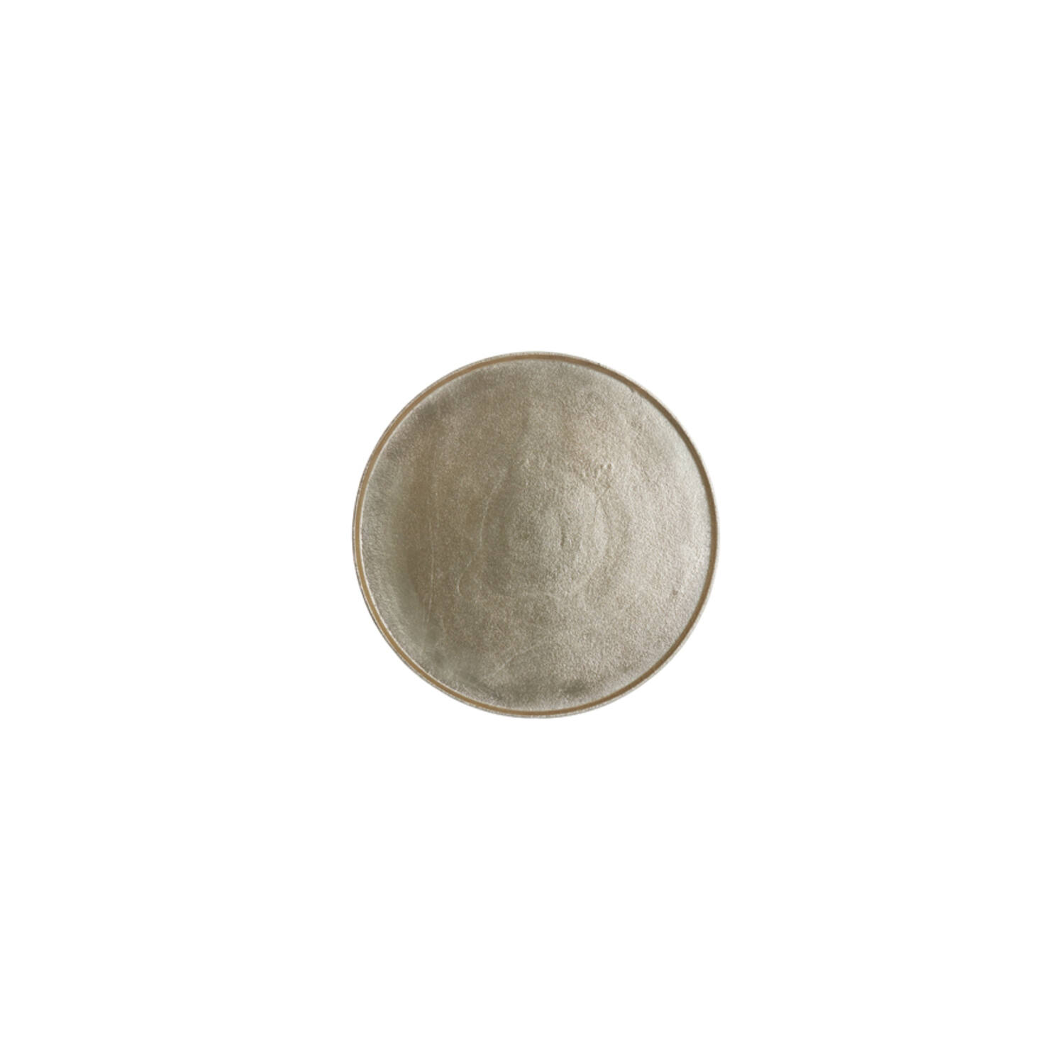 Dish Ø30x1,5 cm MAES light gold