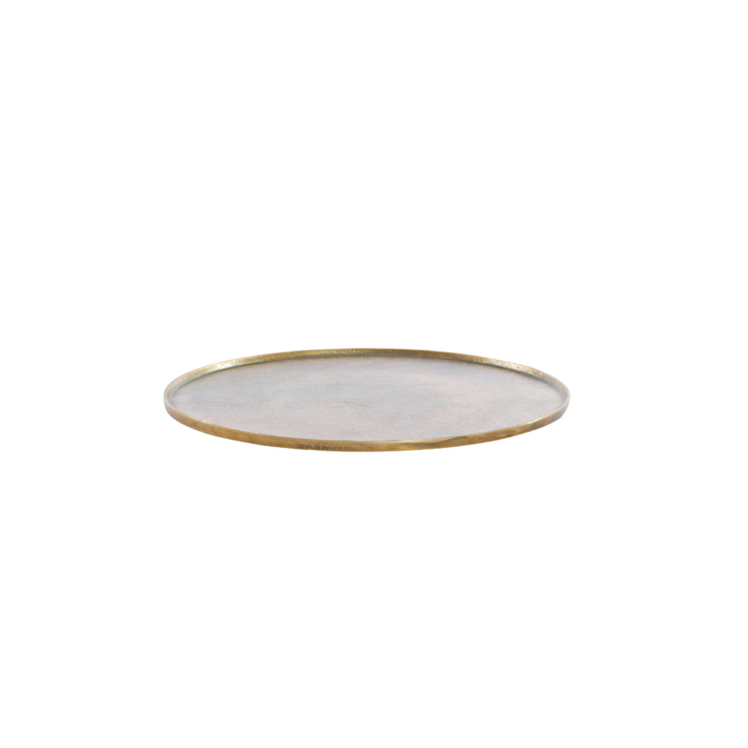 Schaal Ø50x1,5 cm MAES antiek brons