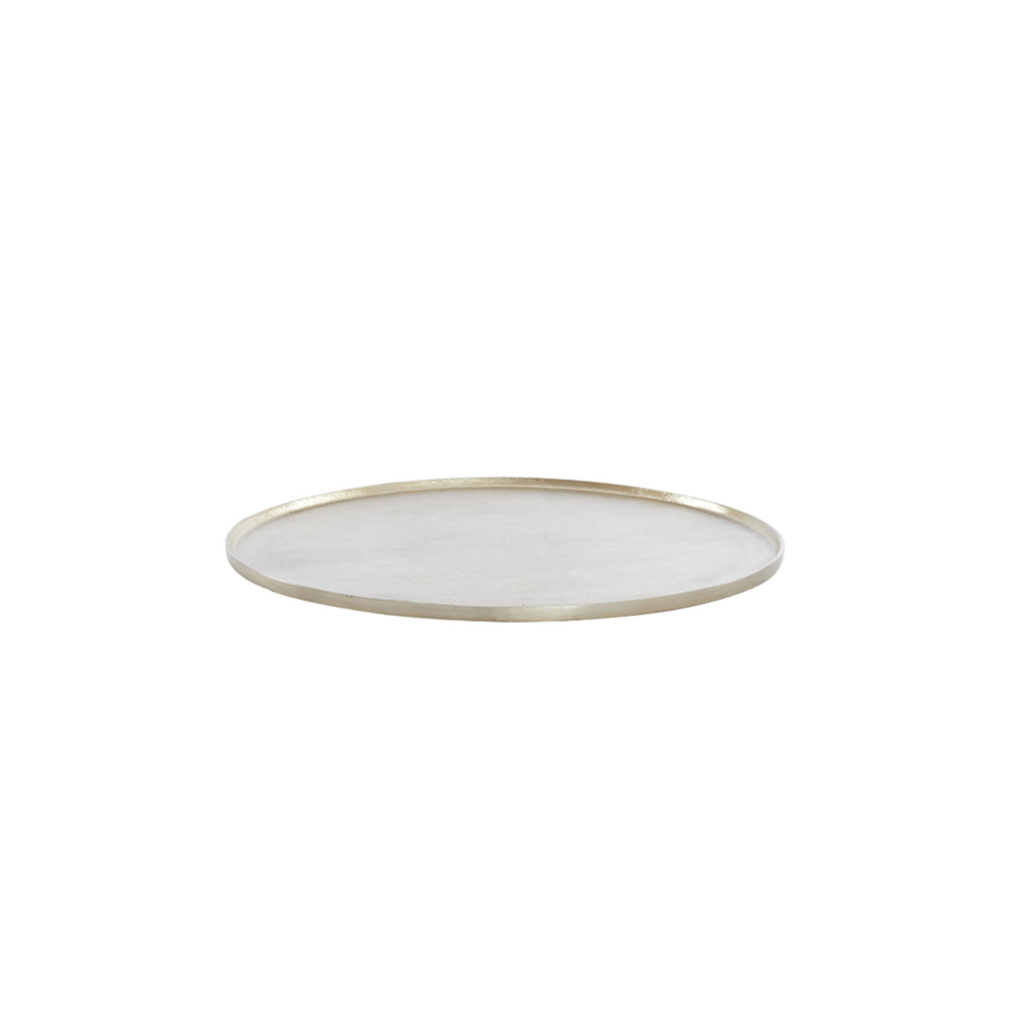 Schaal Ø50x1,5 cm MAES licht goud