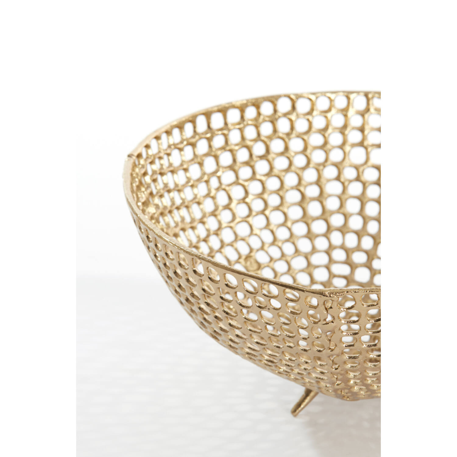 Dish Ø30x13 cm MURCIA antique gold