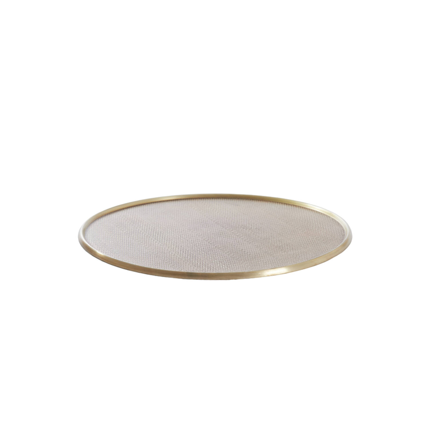 Schaal Ø38x1,5 cm ILAY antiek brons