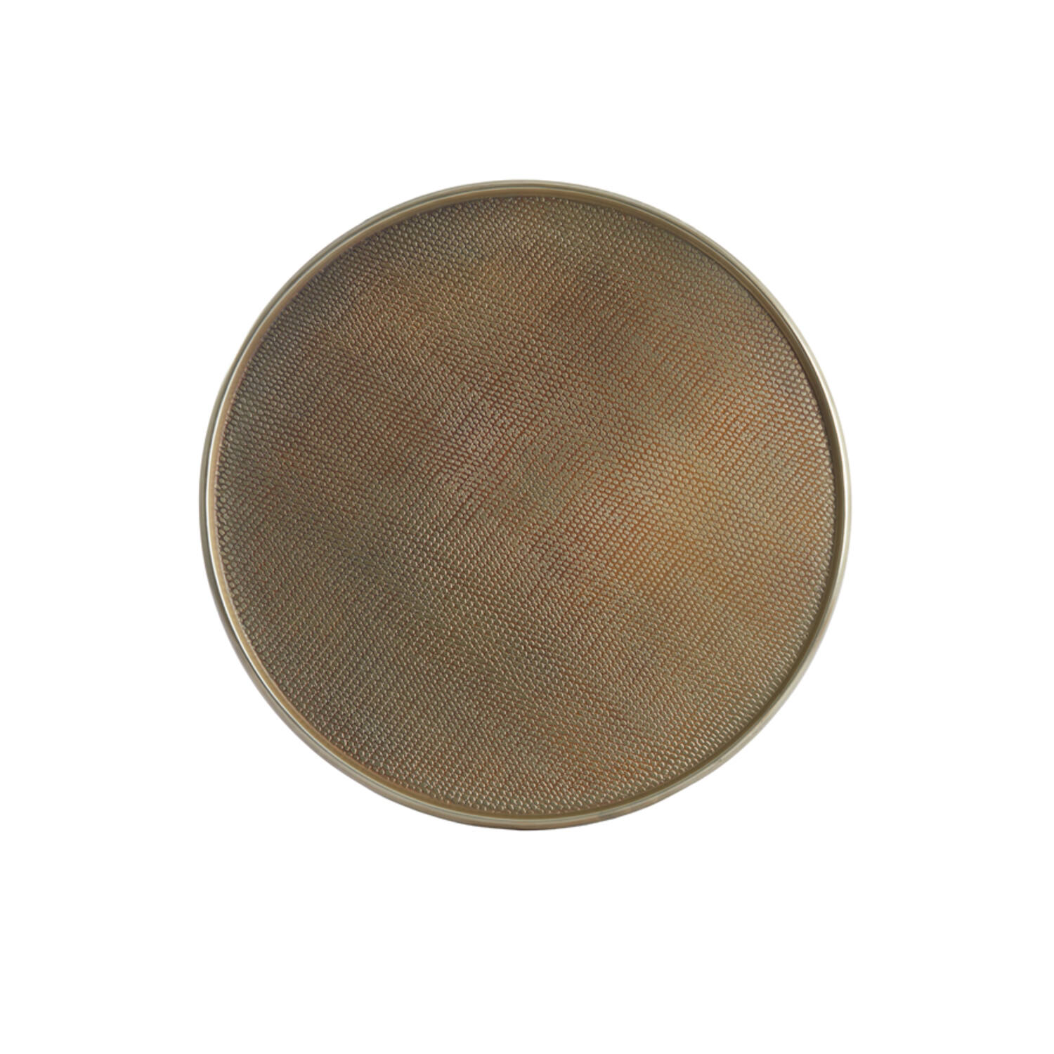Schaal Ø38x1,5 cm ILAY antiek brons