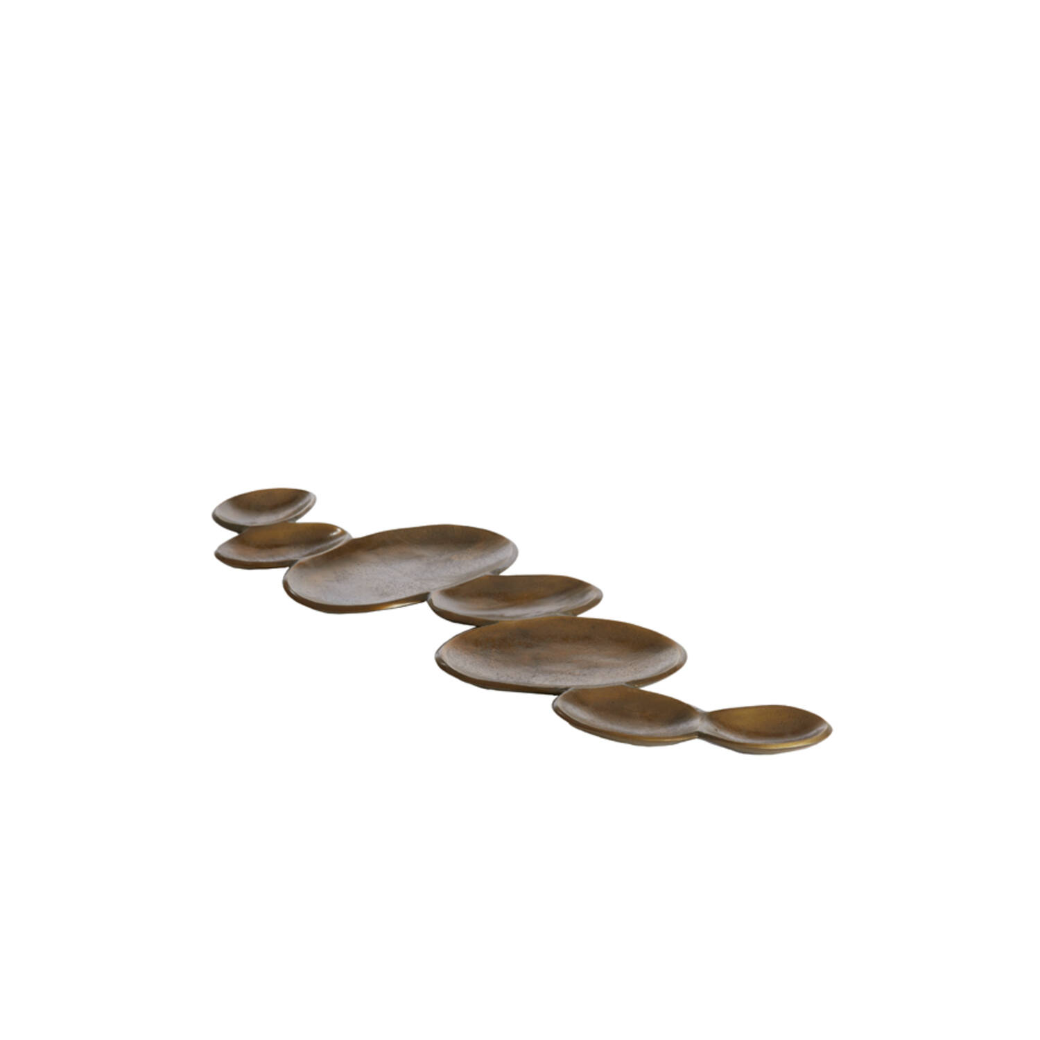 Dish 61x19x2 cm NICOSIA antique bronze