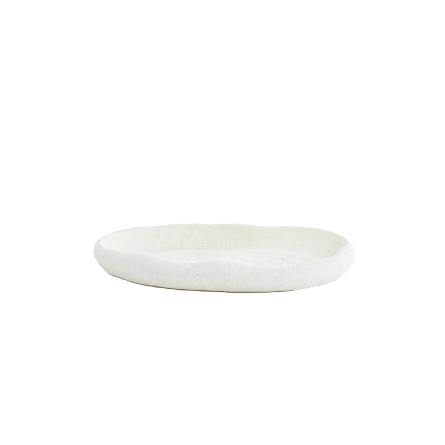 Schaal 37x25x5 cm ALAINA crème