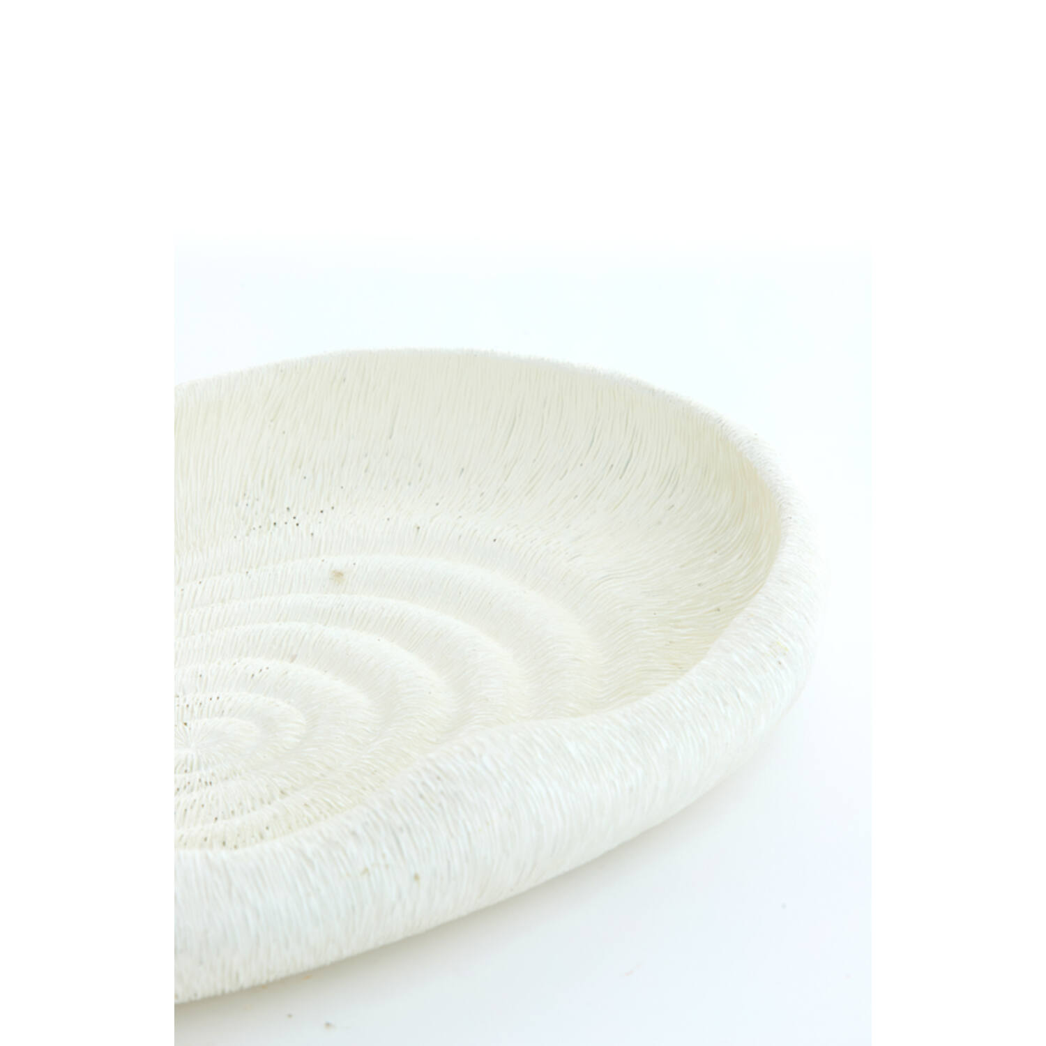 Schaal 37x25x5 cm ALAINA crème