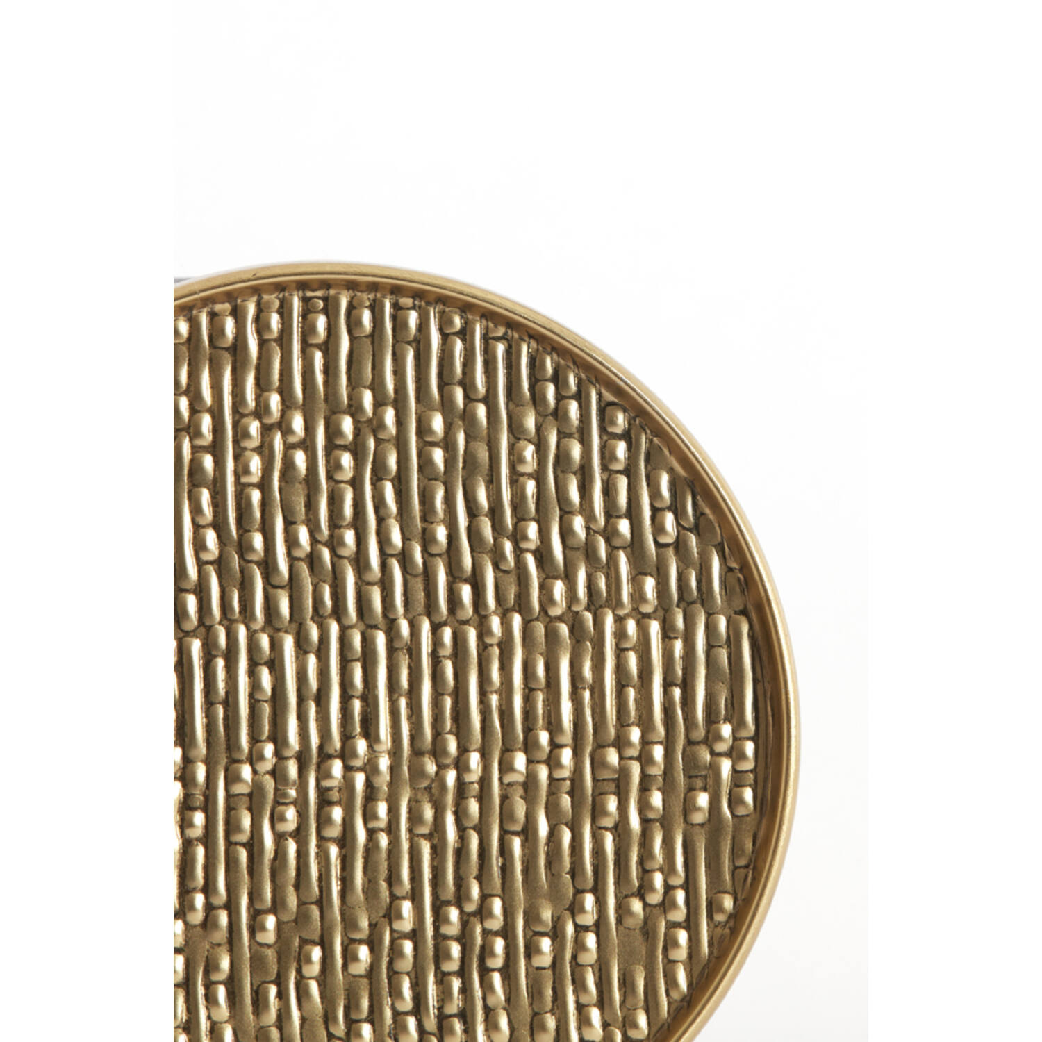 Dish Ø22x1 cm MANAROLA antique bronze