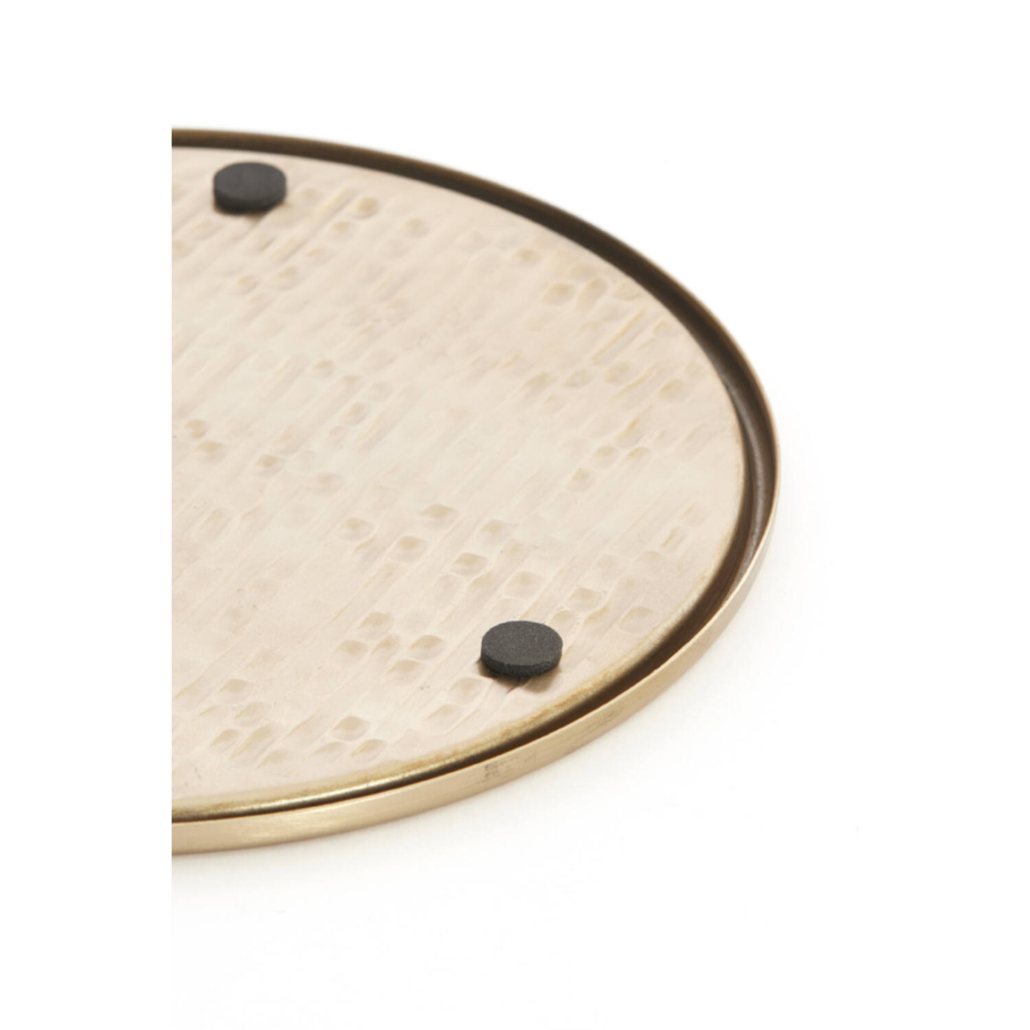 Dish Ø22x1 cm MANAROLA brown bronze