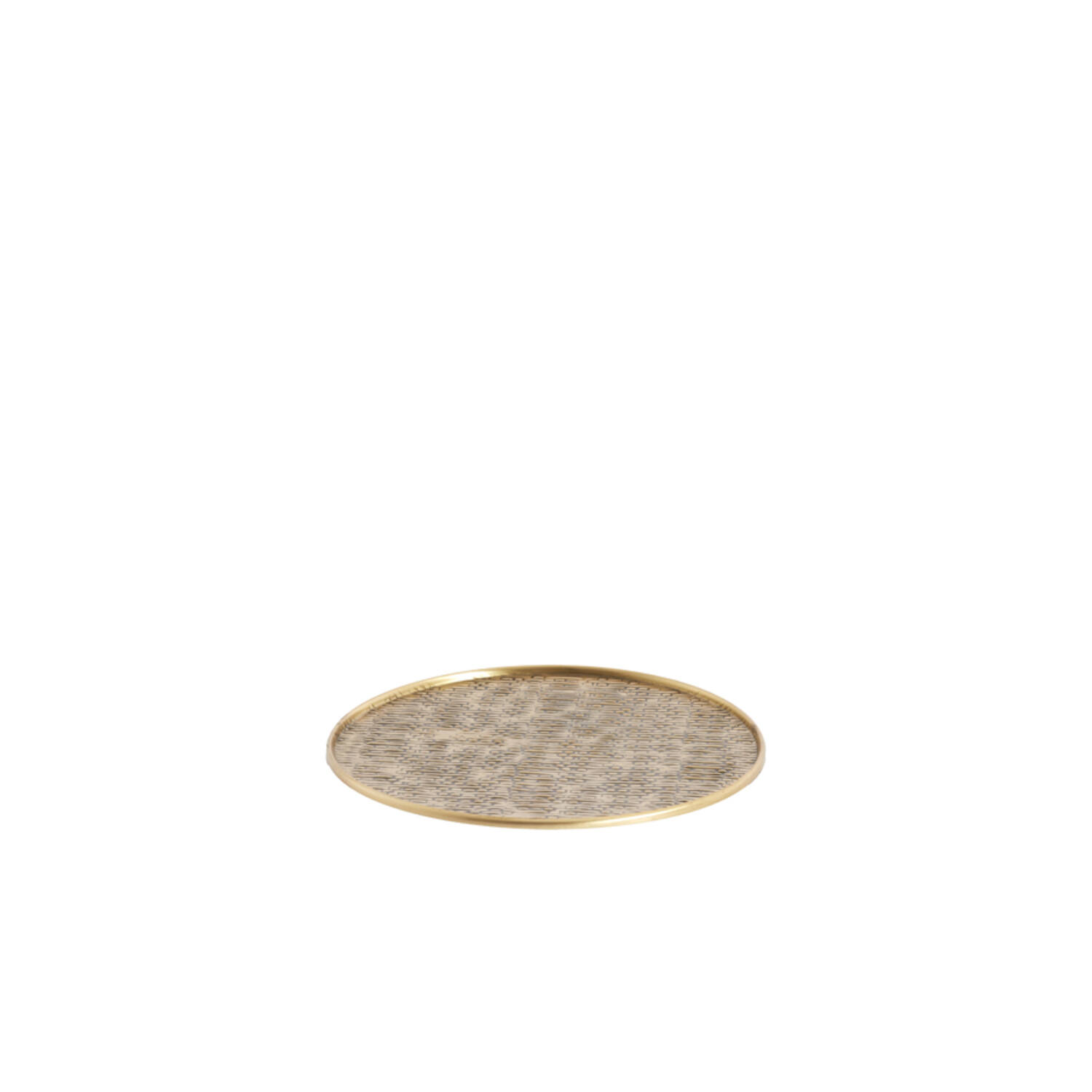 Dish Ø32x1 cm MANAROLA antique bronze