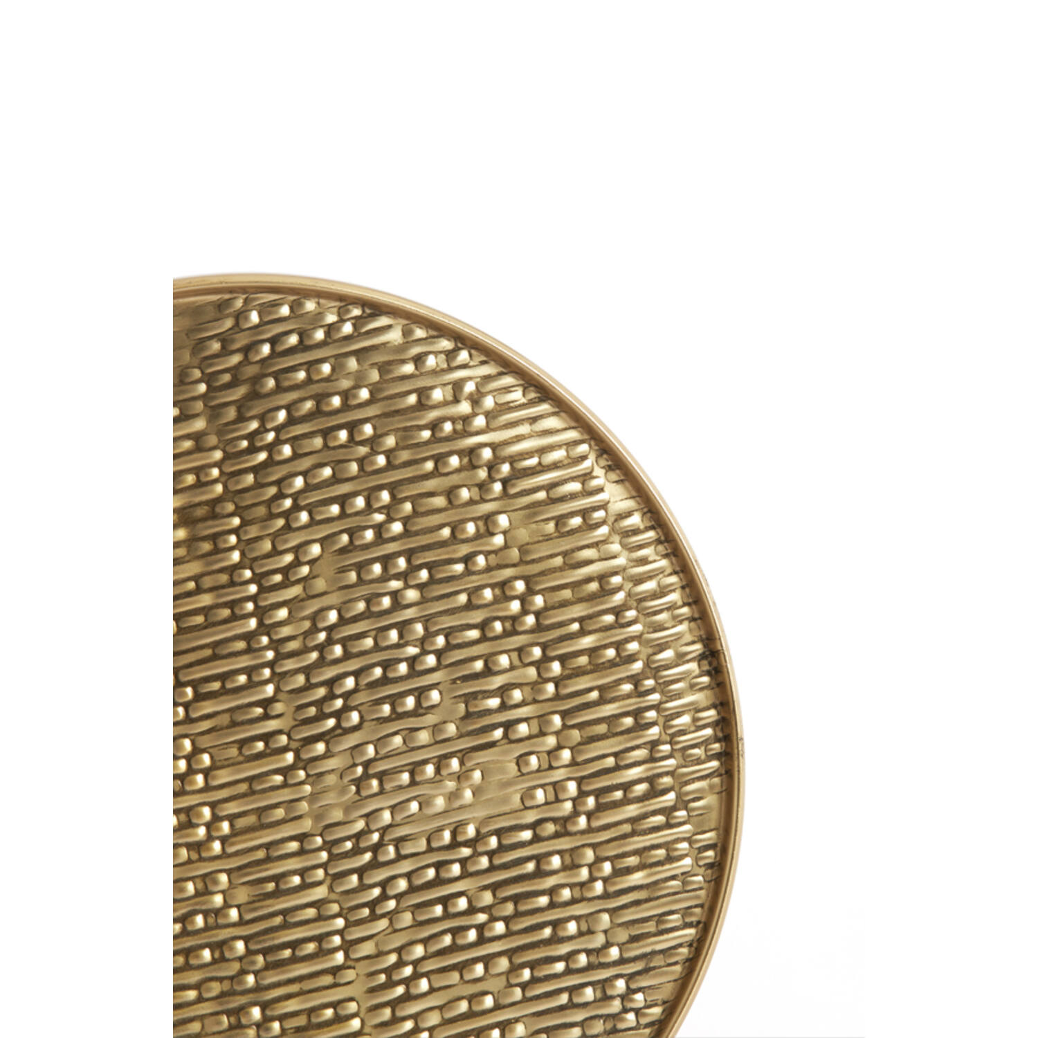 Dish Ø32x1 cm MANAROLA antique bronze