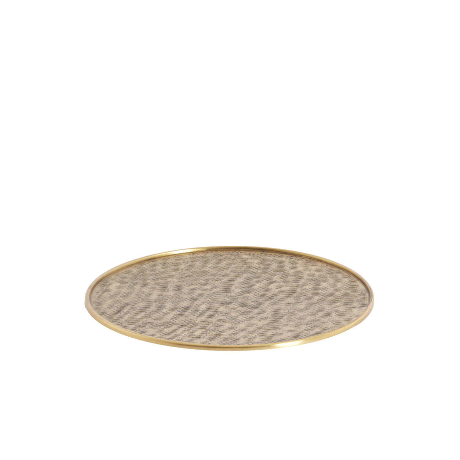 Dish Ø51x1 cm MANAROLA antique bronze