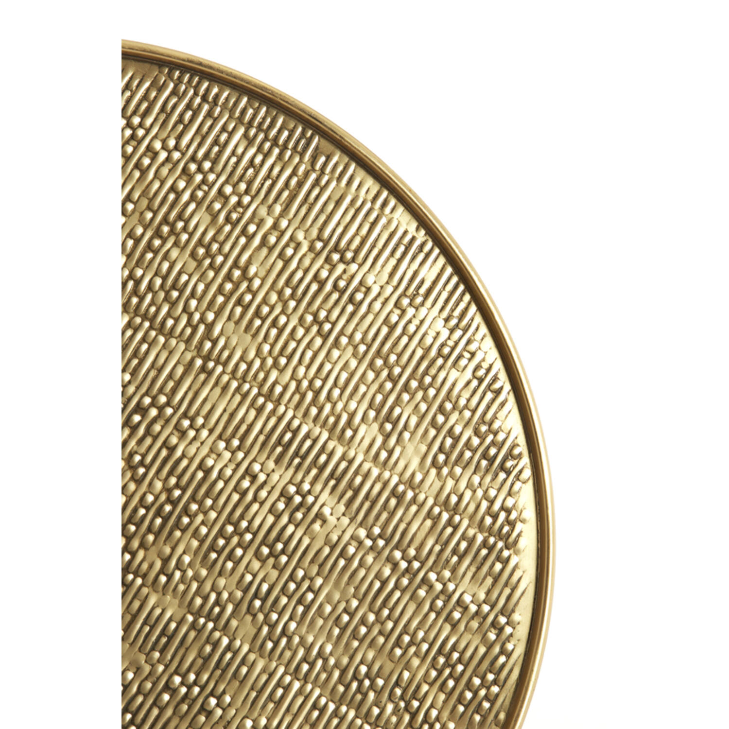 Dish Ø51x1 cm MANAROLA antique bronze