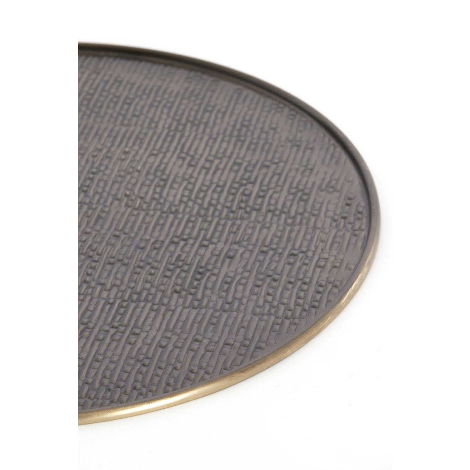Dish Ø51x1 cm MANAROLA brown bronze