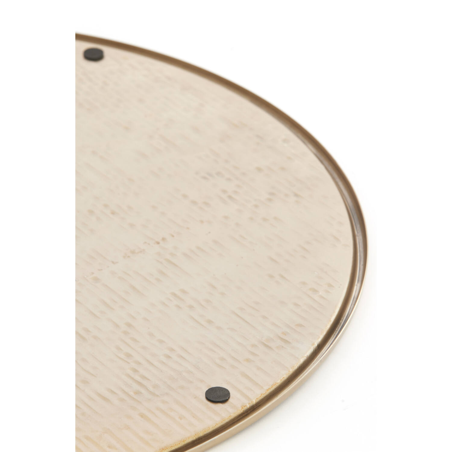 Dish Ø51x1 cm MANAROLA brown bronze