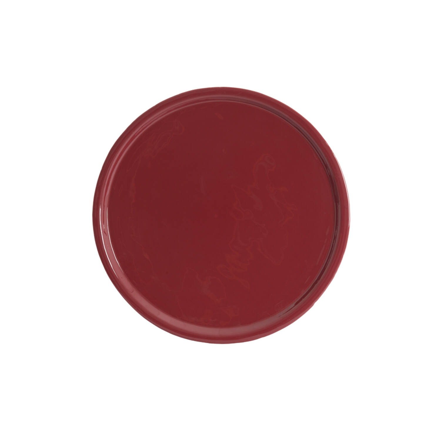 Dish Ø42x5 cm ADA shiny burgundy