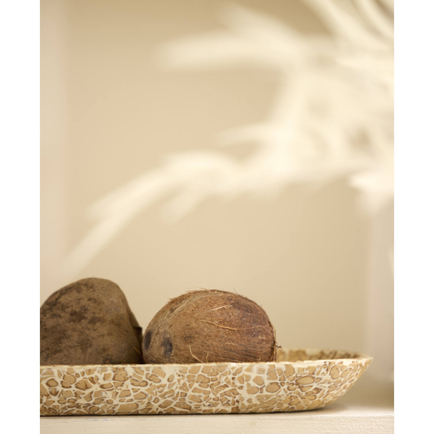 Dish 46x15x4 cm CARMONA bamboo natural