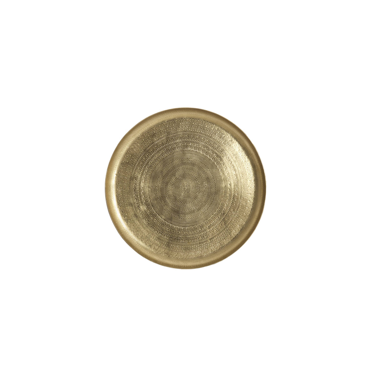 Dish Ø34,5x3 cm KROSNA gold