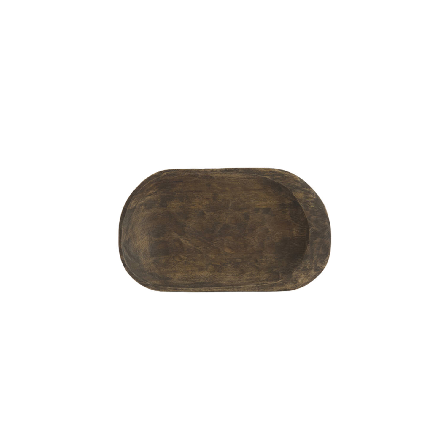 Dish 38x22x3,5 cm RAPLA mango wood antique brown