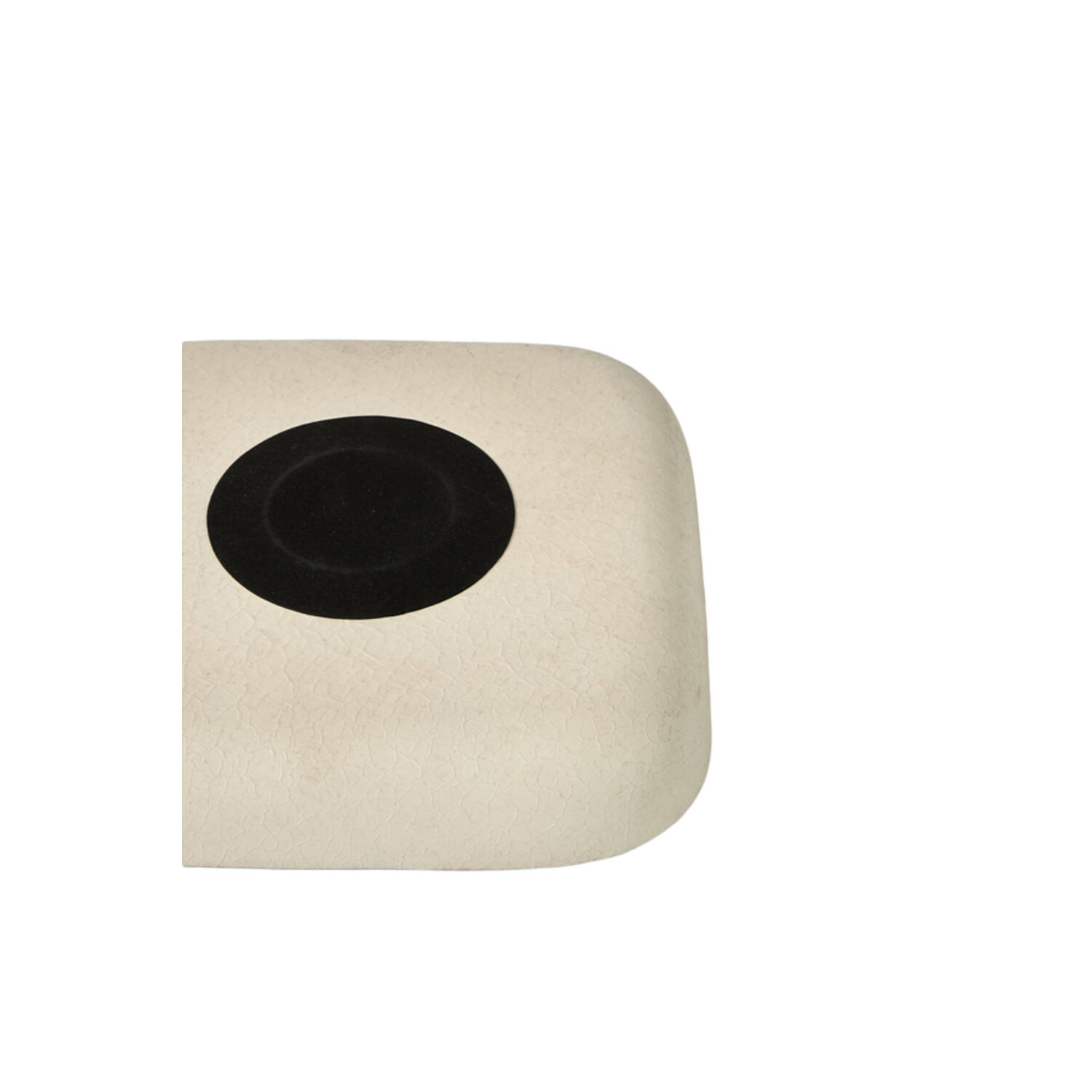 Dish 30x30x5 cm VITCH shiny cream+matt cream