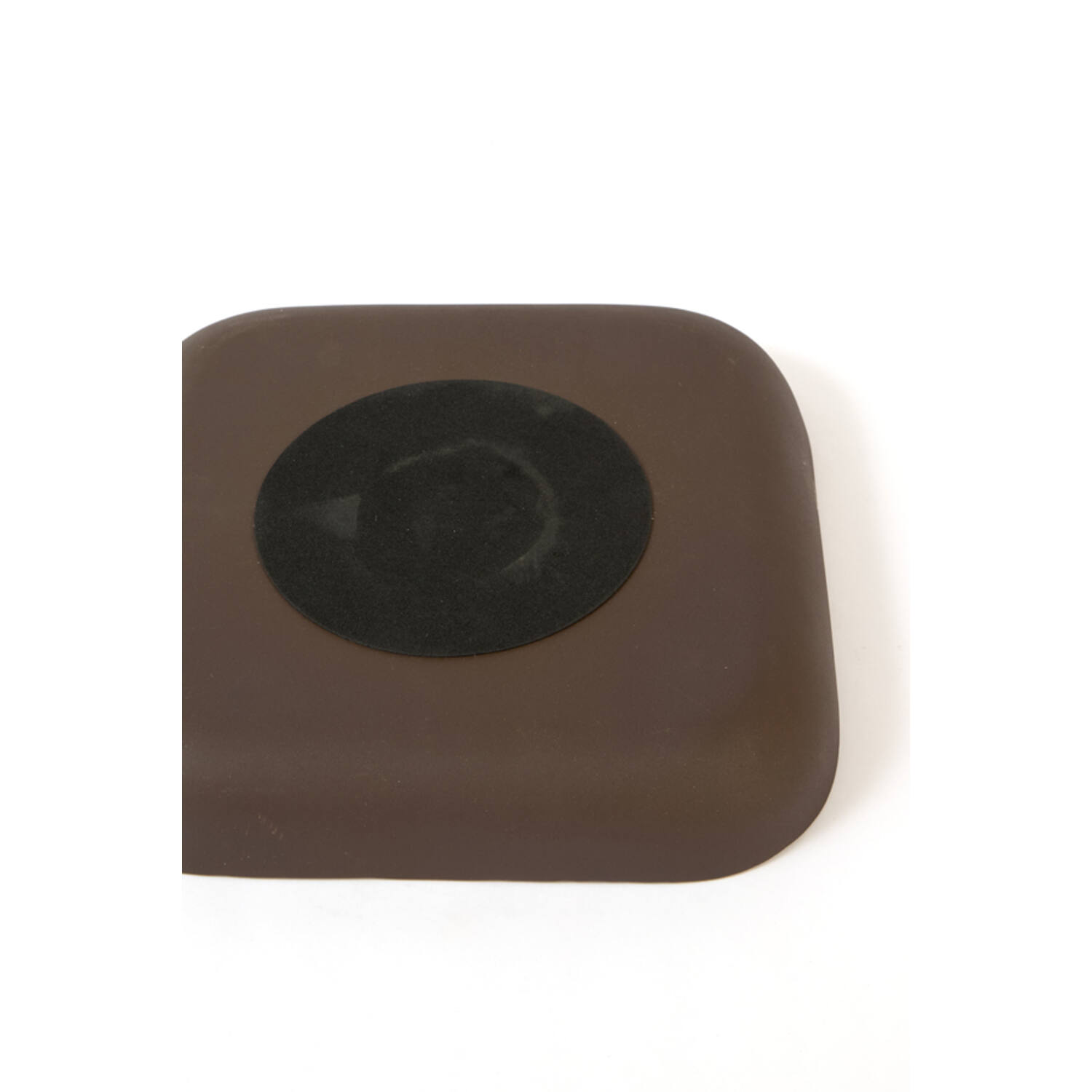 Dish 30x30x5 cm VITCH shiny dark brown+matt dark brown
