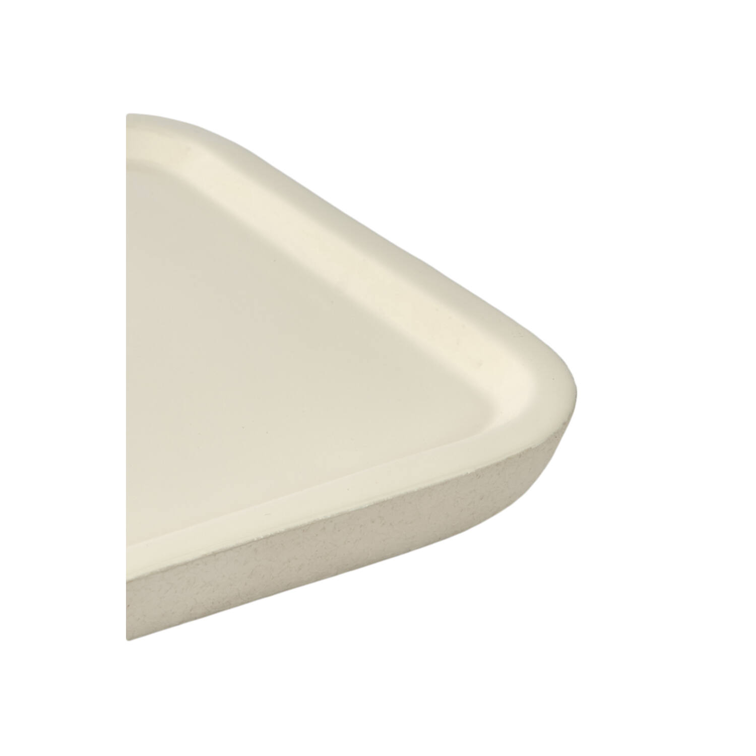 Dish 38x38x5 cm VITCH shiny cream+matt cream