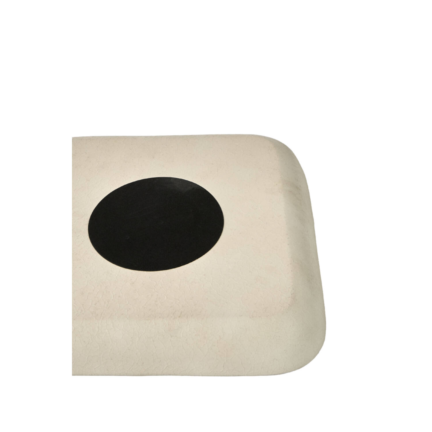 Dish 38x38x5 cm VITCH shiny cream+matt cream