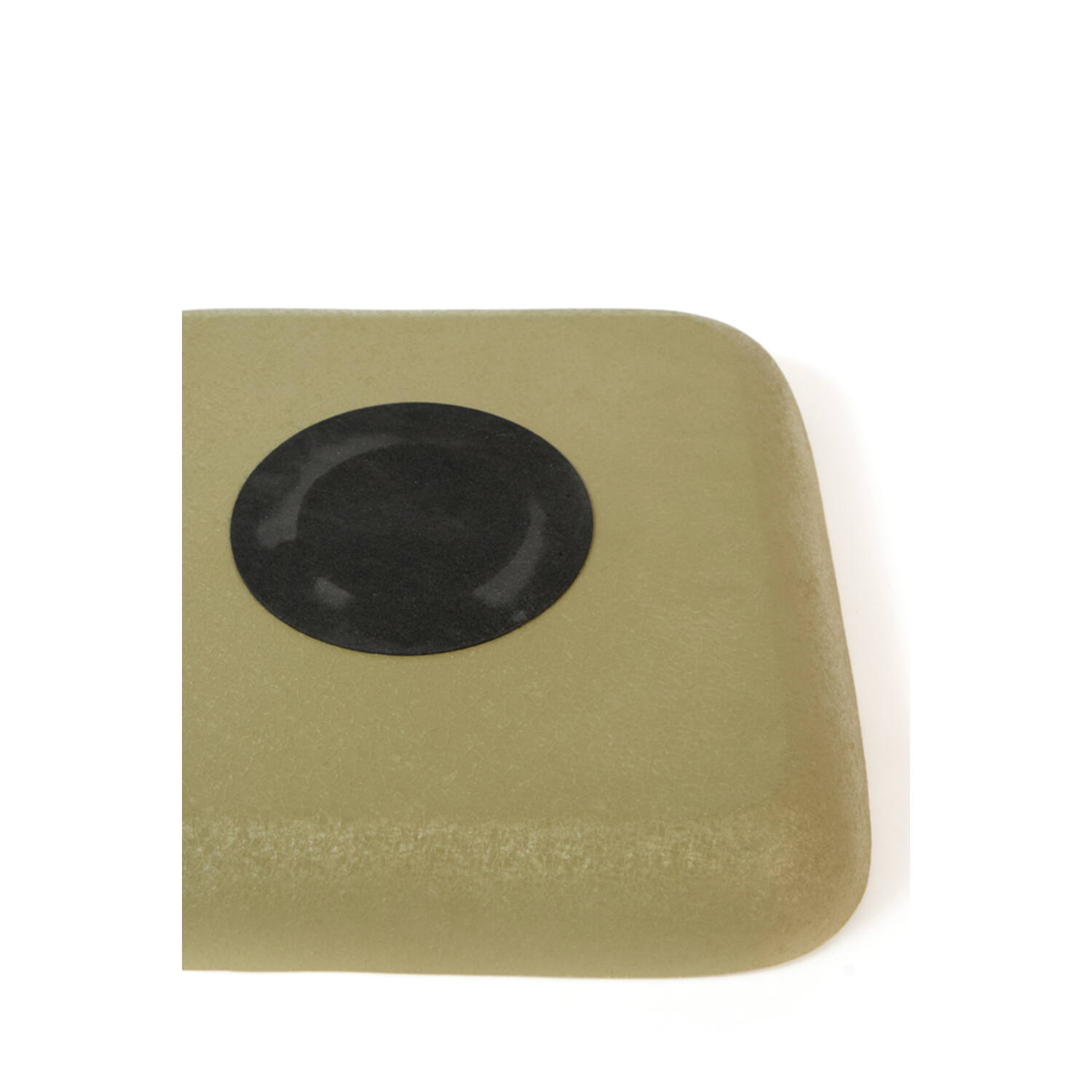 Dish 38x38x5 cm VITCH shiny olive green+matt olive green