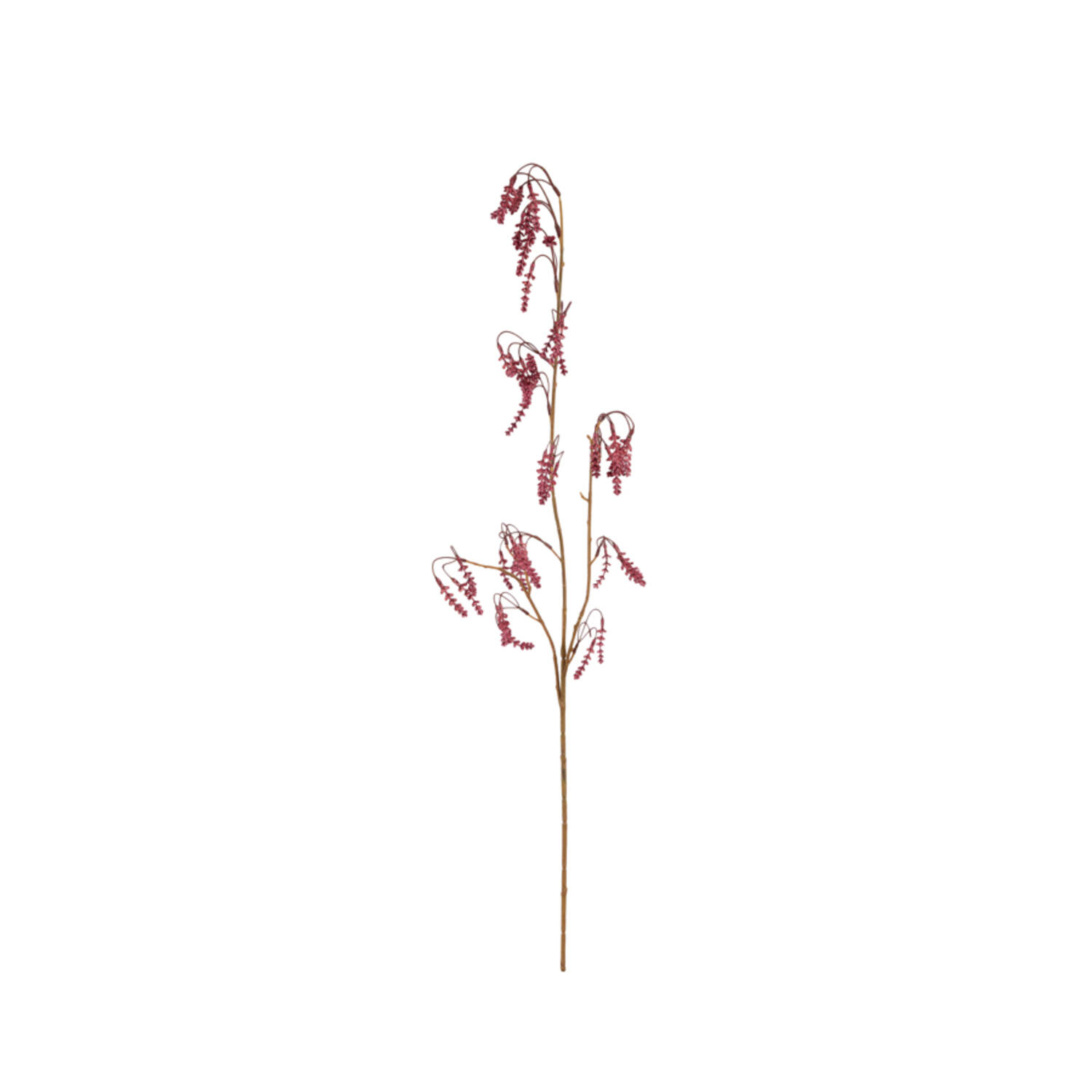 Artificial flower 20x5x110 cm POLYGONUM dark pink