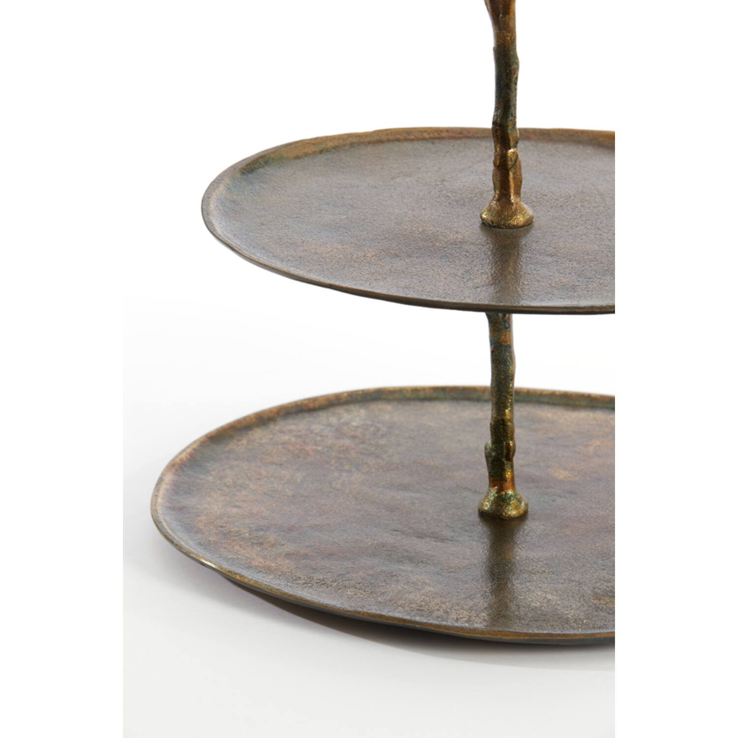 Stand 3 layers 35x31x45 cm TRESA antique bronze