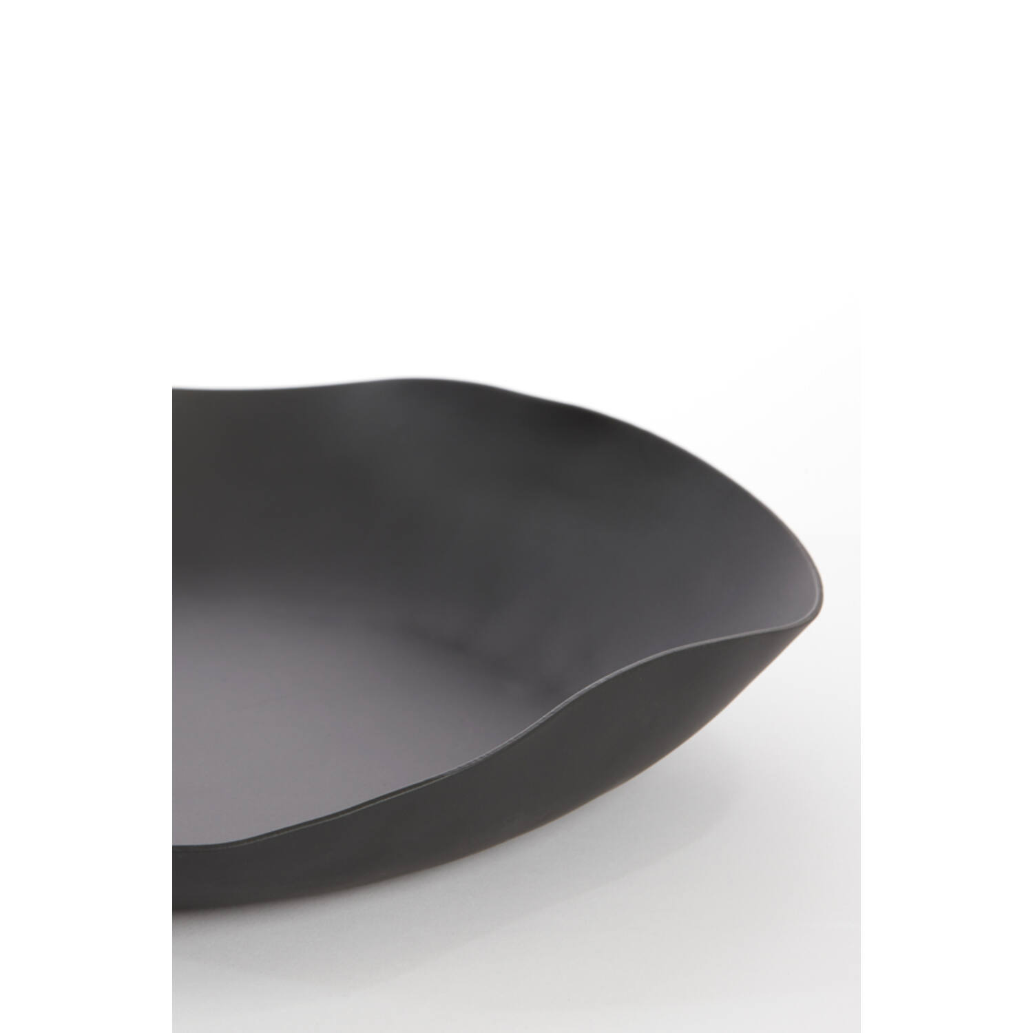 Dish 33x32x6,5 cm ANZIO matt black